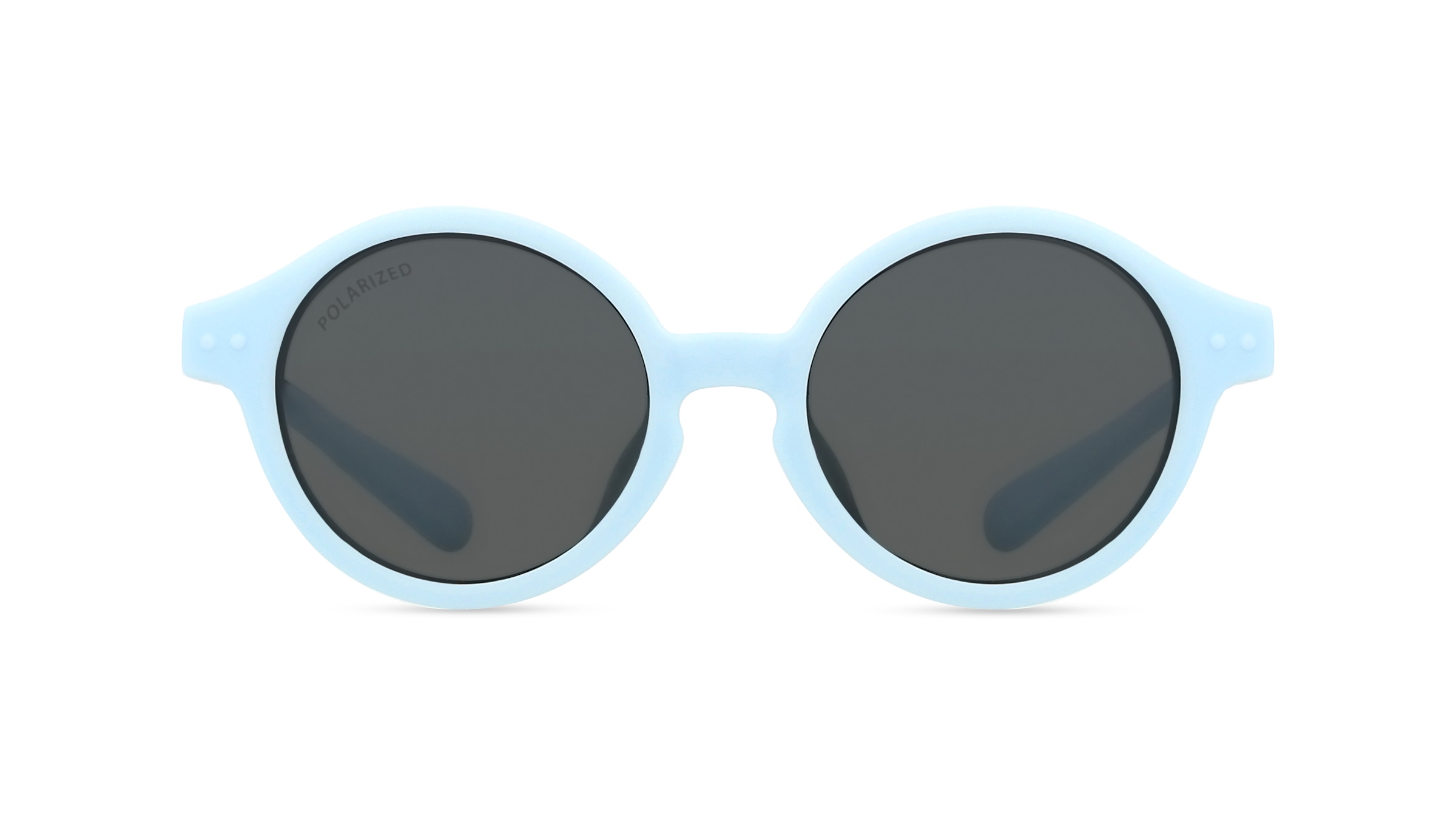 OKIDOKI SAMMY SUN BABY (0-1) Unisex-Sonnenbrille Vollrand Panto Kunststoff-Gestell, blau