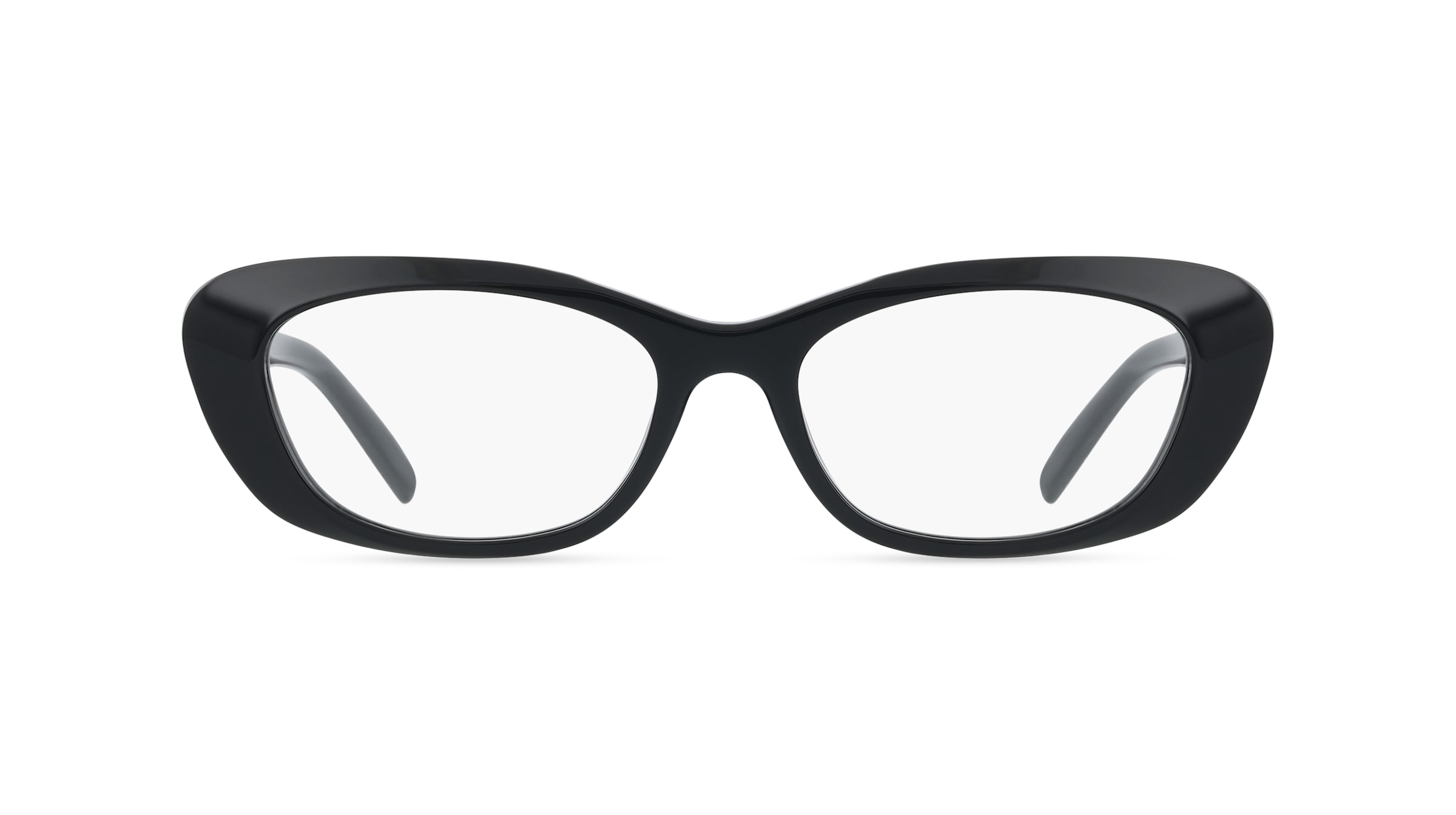 GIVENCHY GV50097I CITY Damen-Brille inkl. Gläser Vollrand Cat Eye Acetat-Gestell 53/16/145, Schwarz