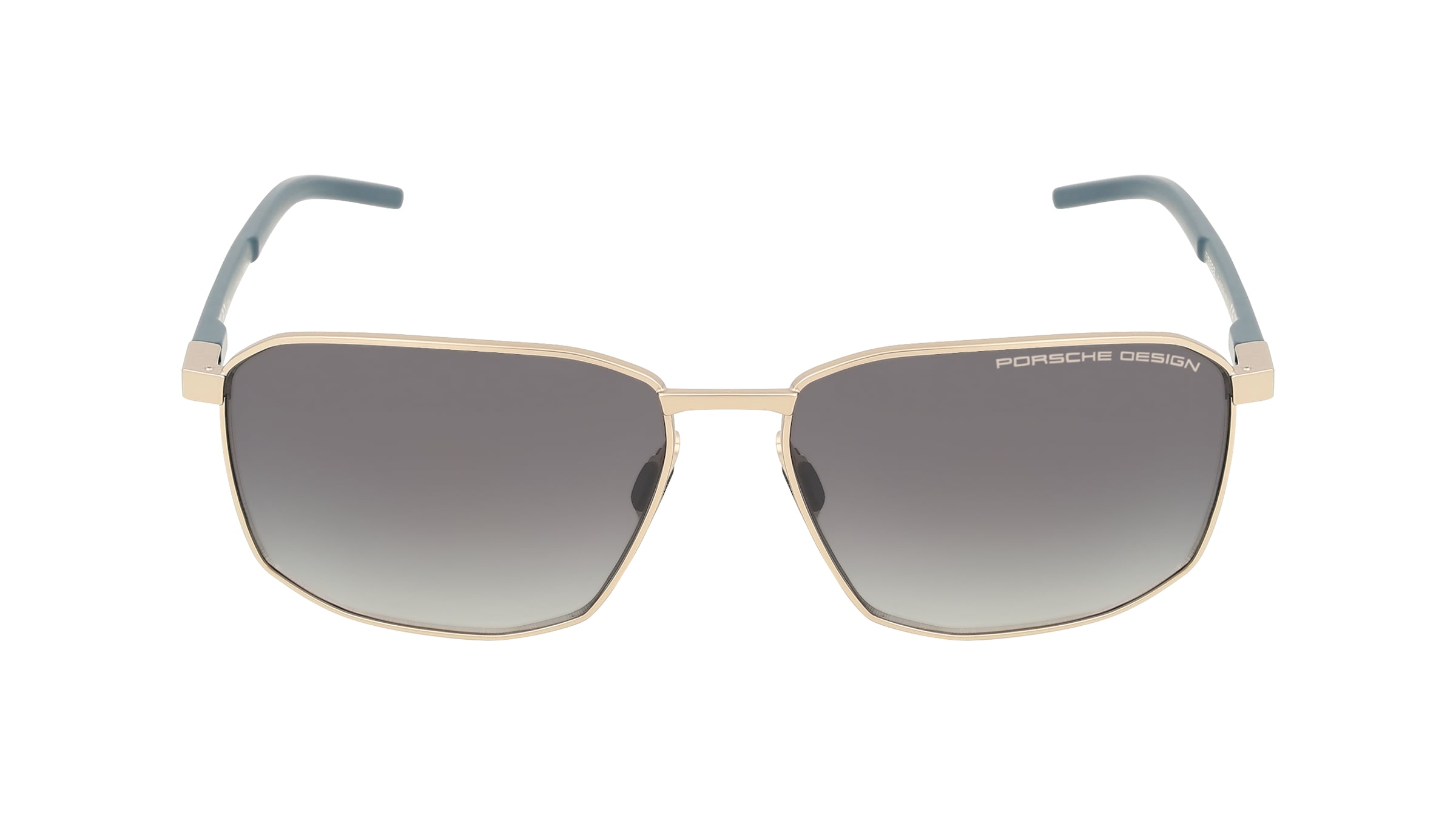 Porsche Design P8989 Herren-Sonnenbrille Vollrand Quadratisch Metall-Gestell, gold