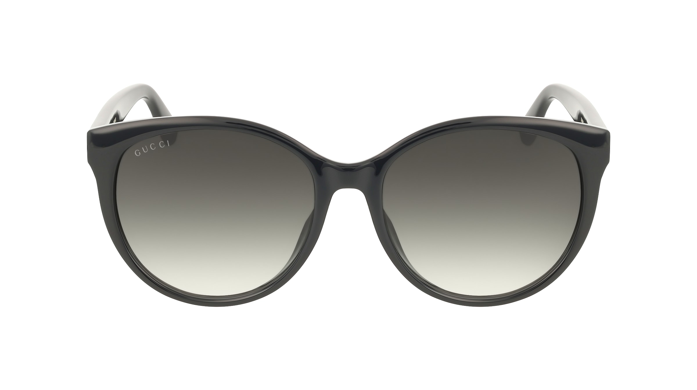 Gucci GG0636SK Damen-Sonnenbrille Vollrand Cat Eye Kunststoff-Gestell, schwarz