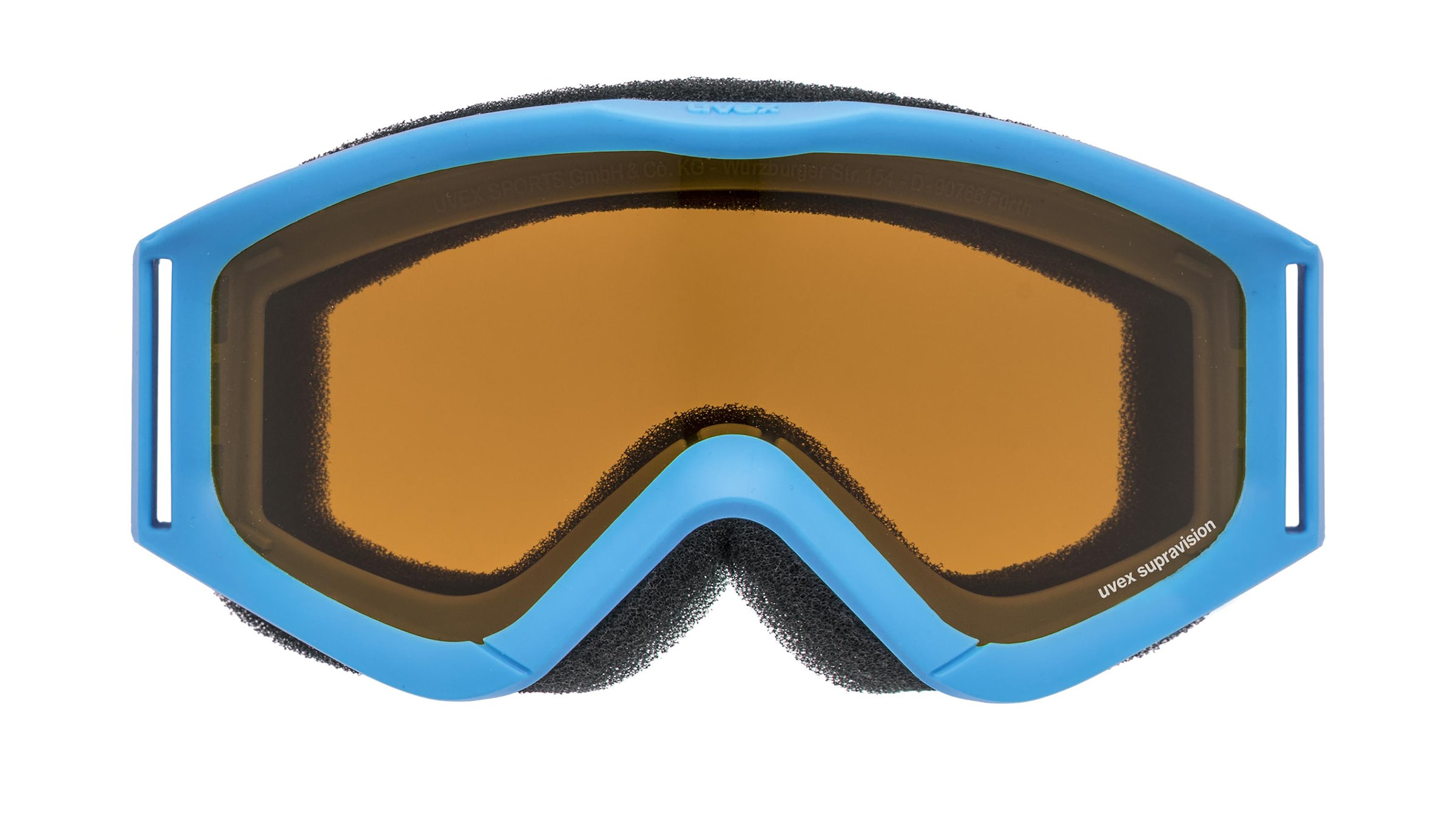 Uvex SPEEDY PRO  Kinder-Skibrille Vollrand Monoscheibe Kunststoff-Gestell, weiß