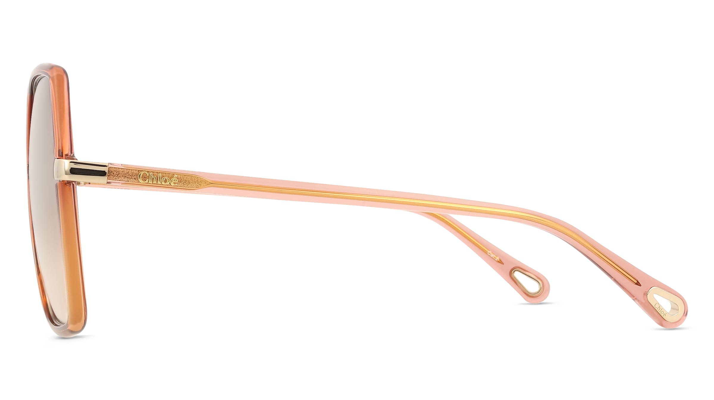 Thumbnail - Chloé CH0262S Damen-Sonnenbrille Vollrand Eckig Kunststoff-Gestell, rot