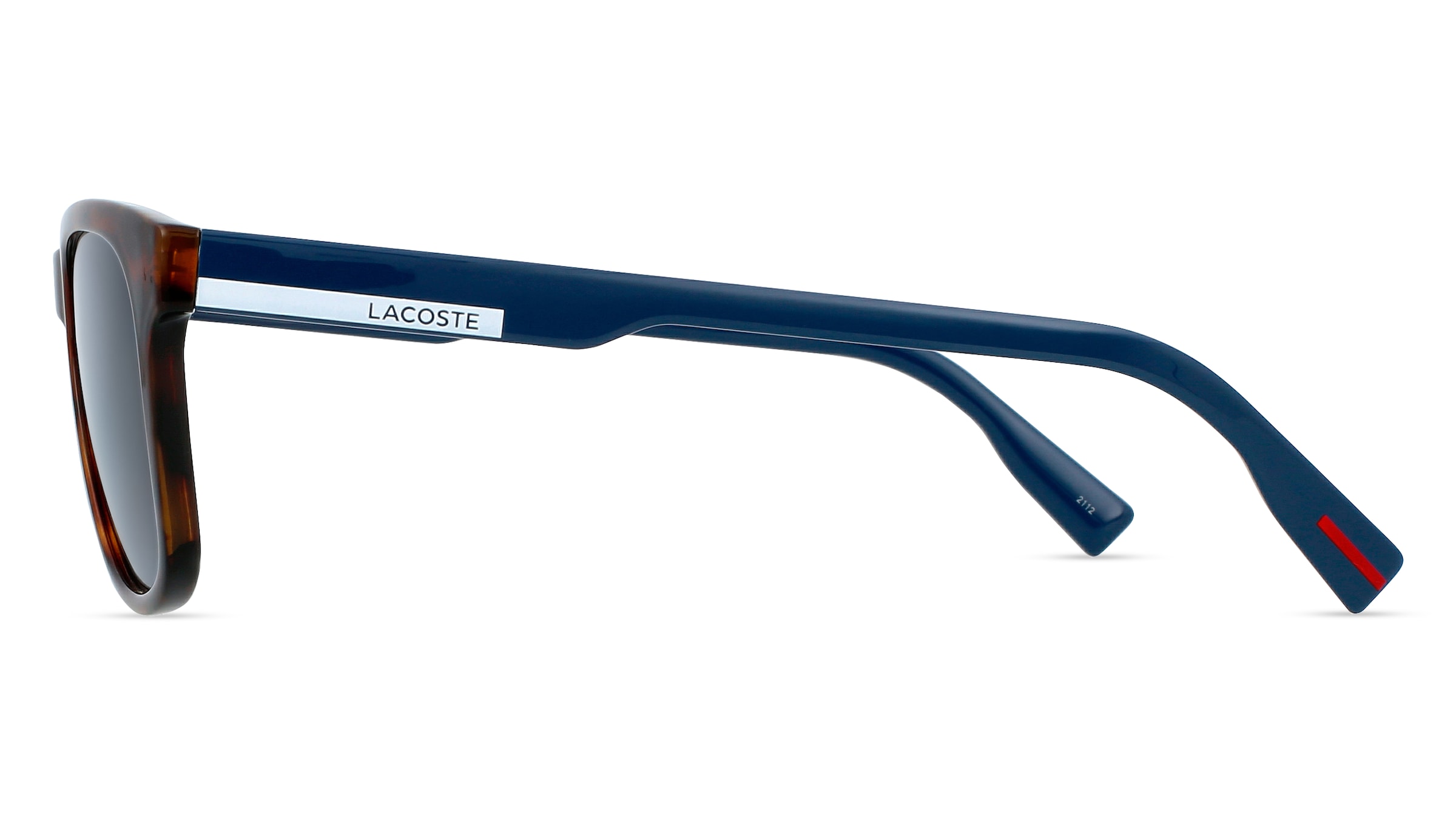 Thumbnail - Lacoste L969S Herren-Sonnenbrille Vollrand Quadratisch Kunststoff-Gestell, braun