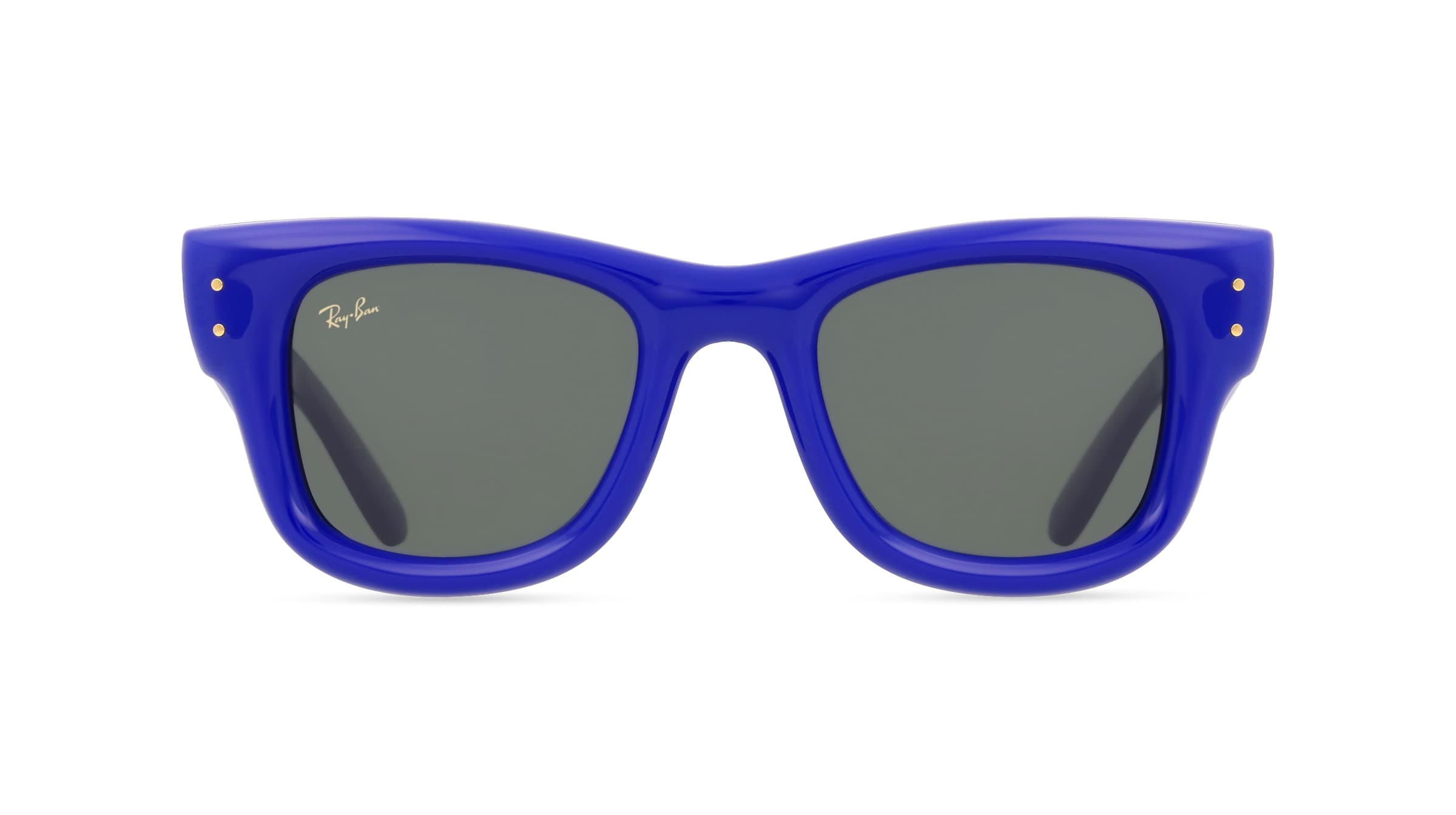 Ray-Ban 0RB4940 WAYFARER PUFFER Unisex-Sonnenbrille Vollrand Quadratisch Kunststoff-Gestell, blau