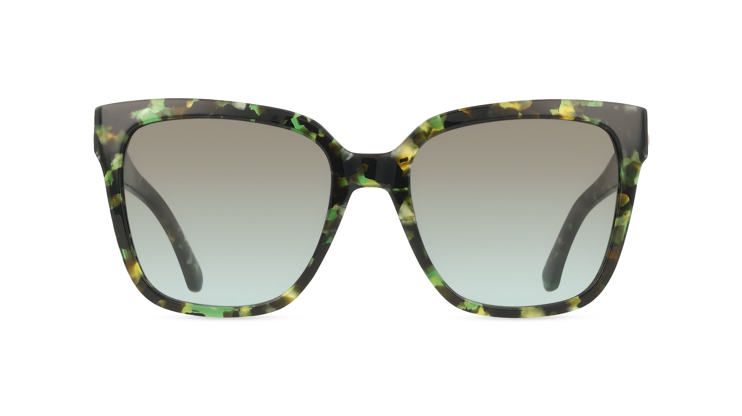 Kate Spade 207635 Damen-Sonnenbrille Vollrand Eckig Acetat-Gestell, grün