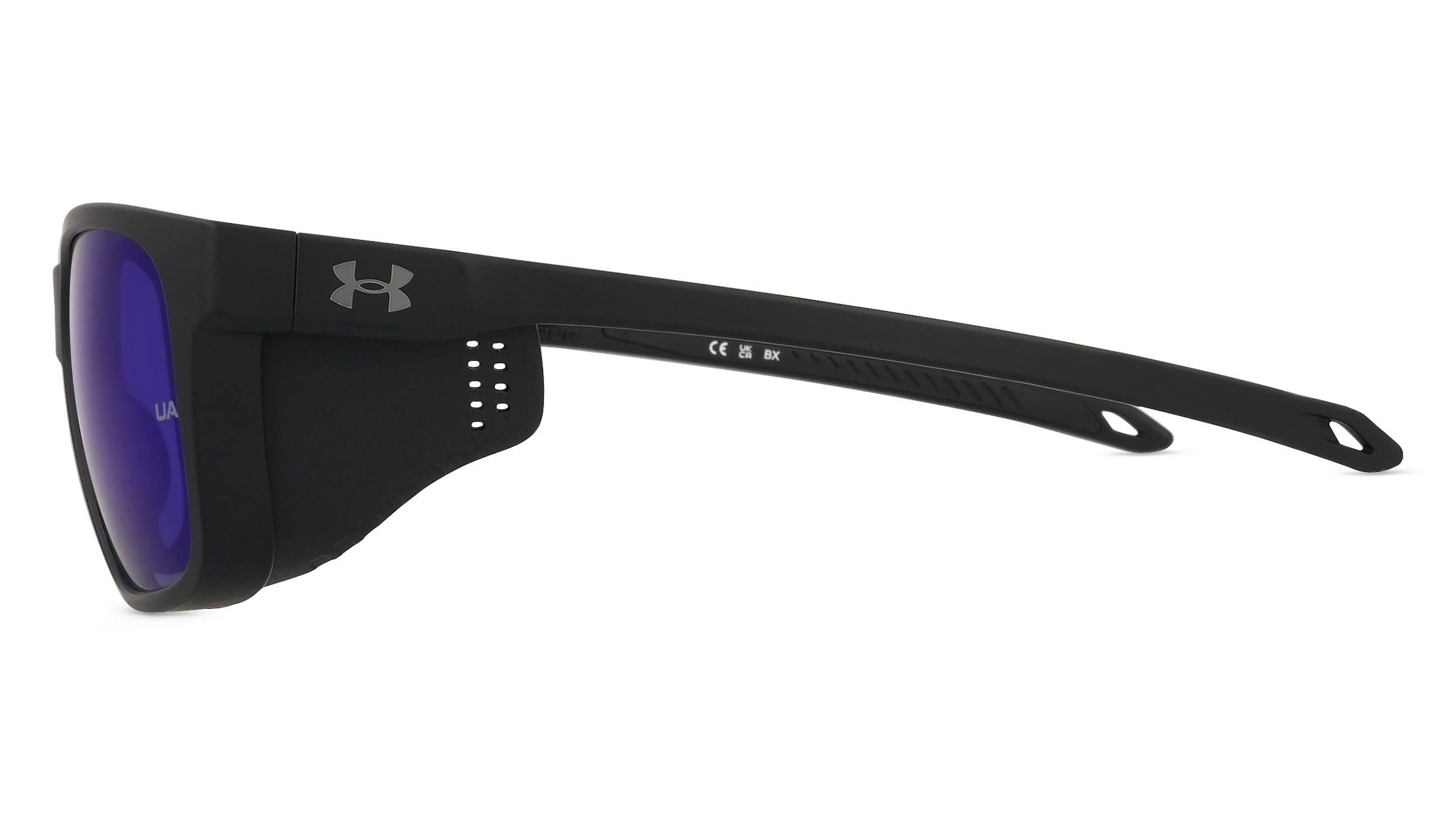 Thumbnail - Under Armour UA GLACIAL Herren-Sonnenbrille Vollrand Quadratisch Kunststoff-Gestell, schwarz