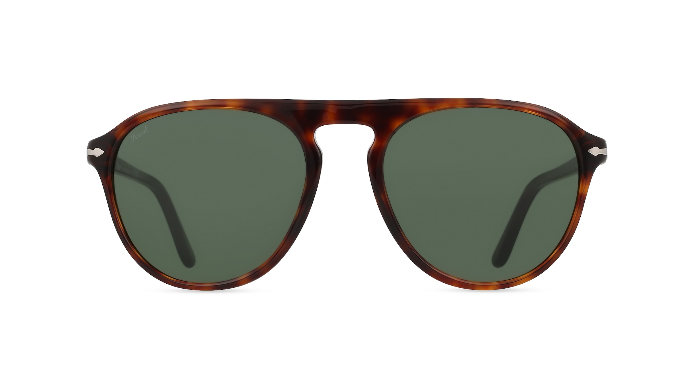 Persol 0PO3302S Unisex-Sonnenbrille Vollrand Pilot Acetat-Gestell, braun