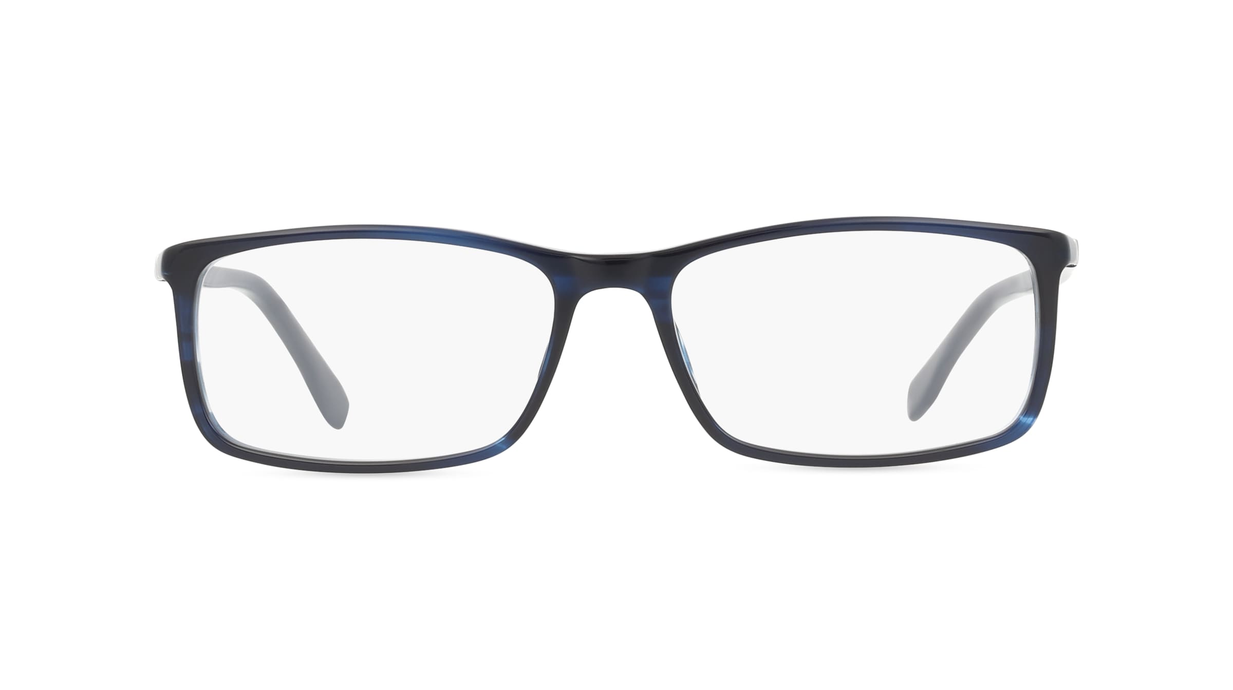 Boss 0680/IT Herren-Brille inkl. Gläser Vollrand Eckig Acetat-Gestell 55mm/16mm/145mm, blau