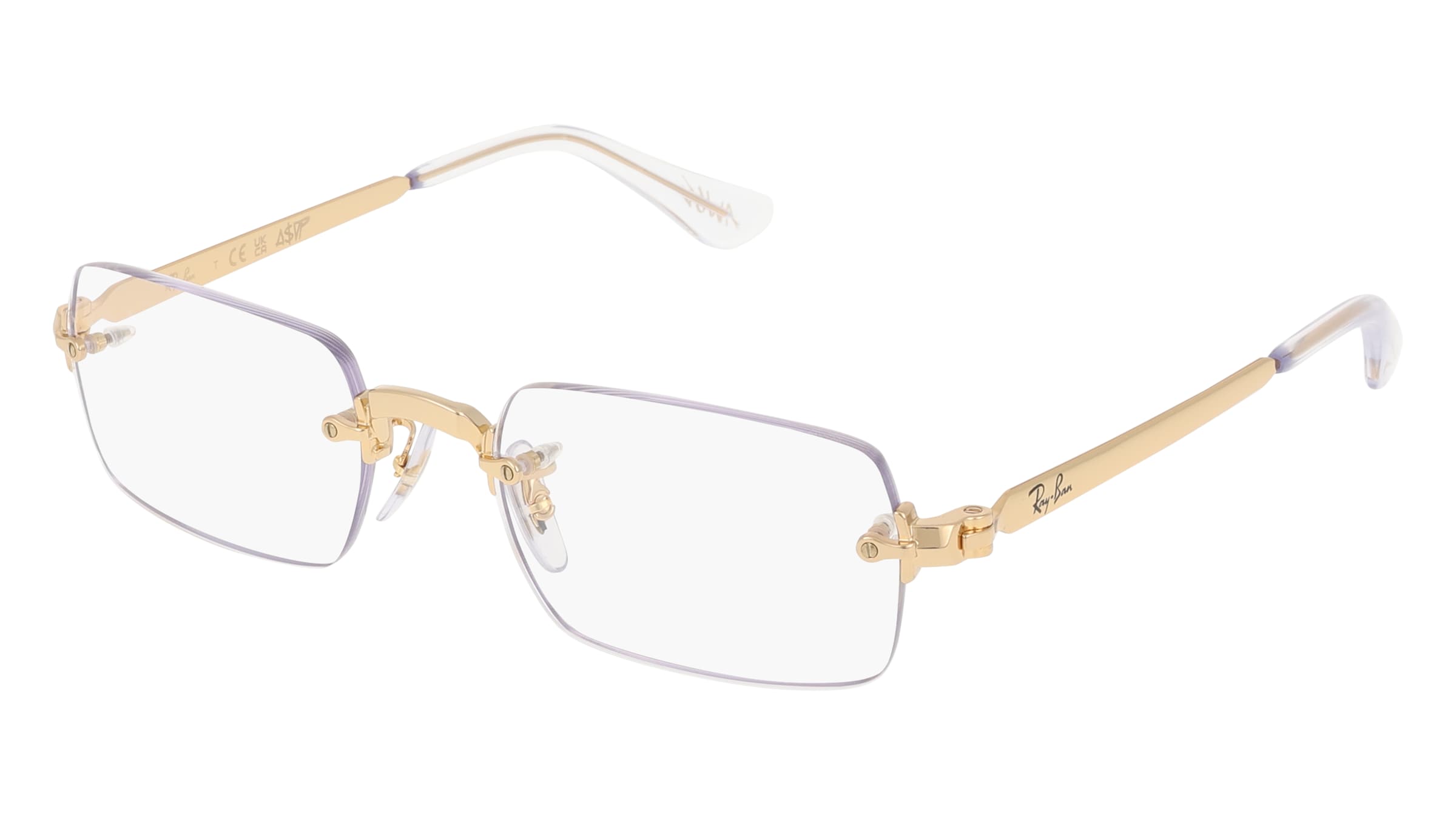 Ray-Ban - Rb3928v Brillengestell - Accessories - Unisex - Gelb - 52 Mm - Image 8