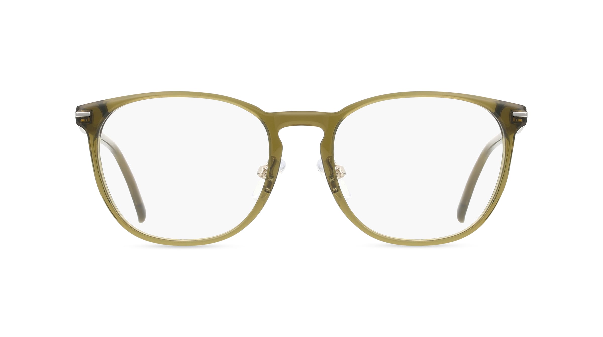 Fielmann LN 068 FLEX CL FINN Herren-Brille inkl. Gläser Vollrand Panto Acetat-Gestell 52/20/145, grün