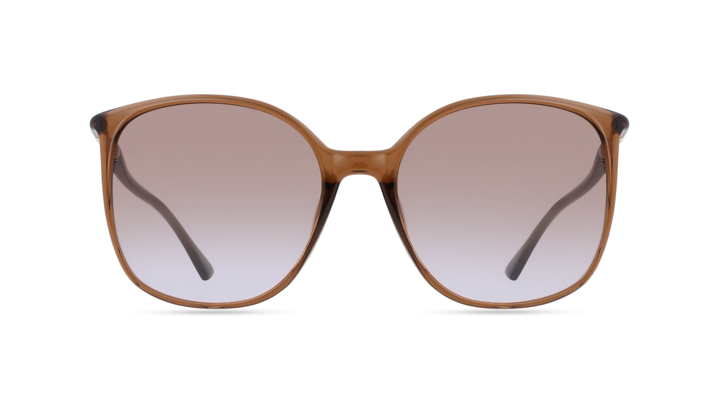 Calvin Klein CK22521S Damen-Sonnenbrille Vollrand Butterfly Kunststoff-Gestell, braun