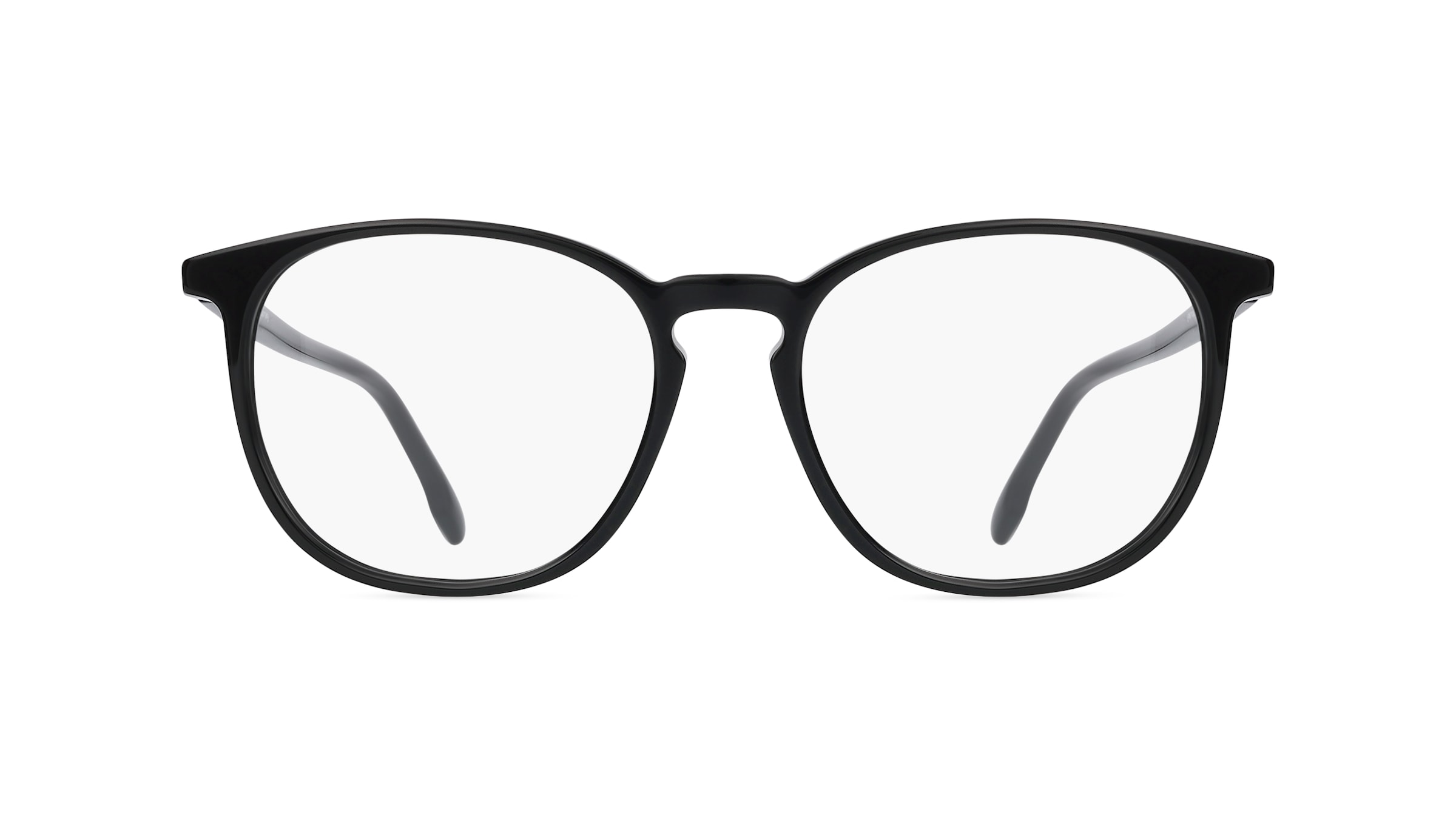 Rodenstock 5359 Unisex-Brille inkl. Gläser Vollrand Rund Kunststoff-Gestell 53mm/18mm/145mm, schwarz