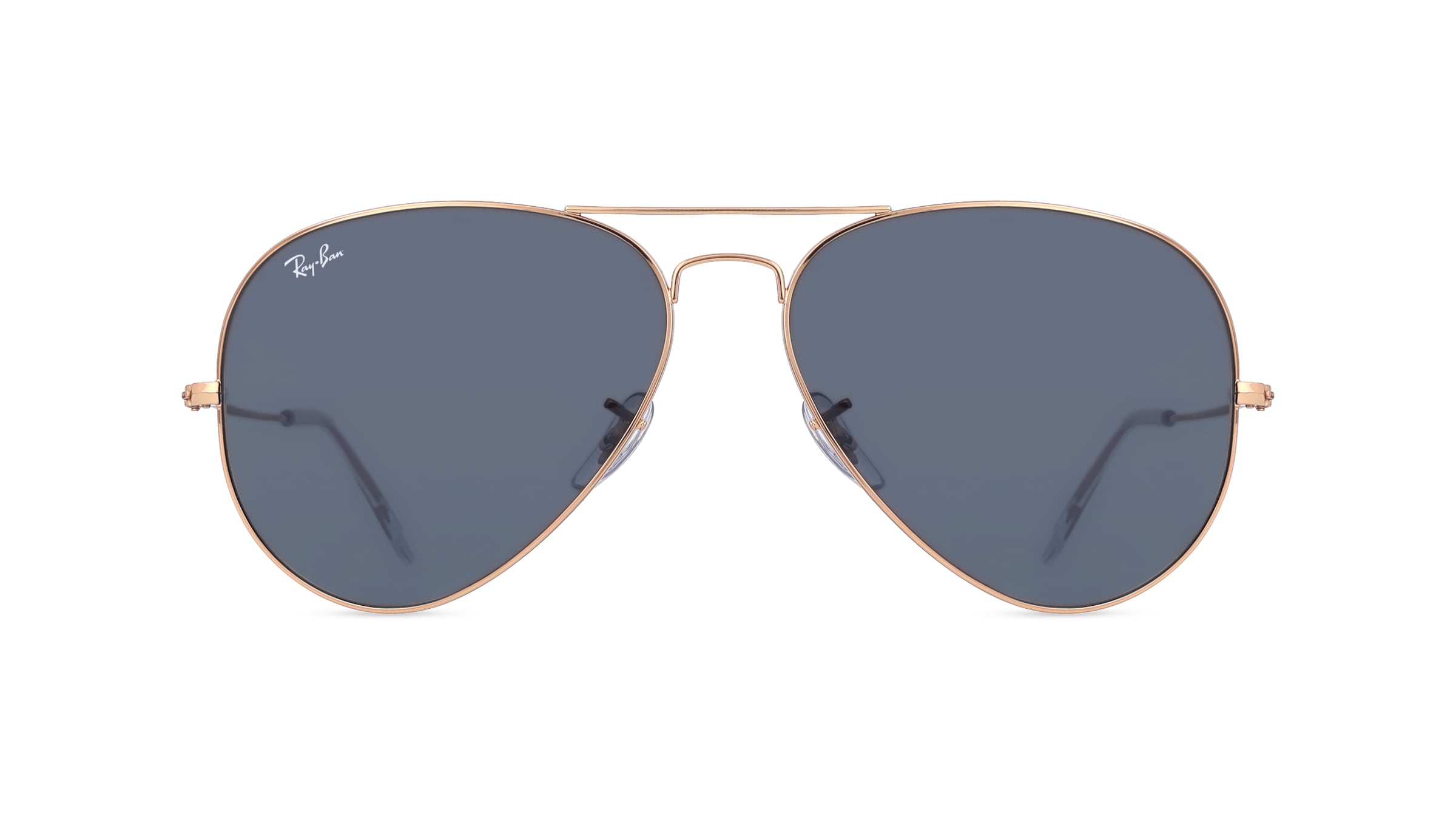 Ray-Ban RB 3025 AVIATOR Unisex-Sonnenbrille Vollrand Pilot Metall-Gestell, Rot