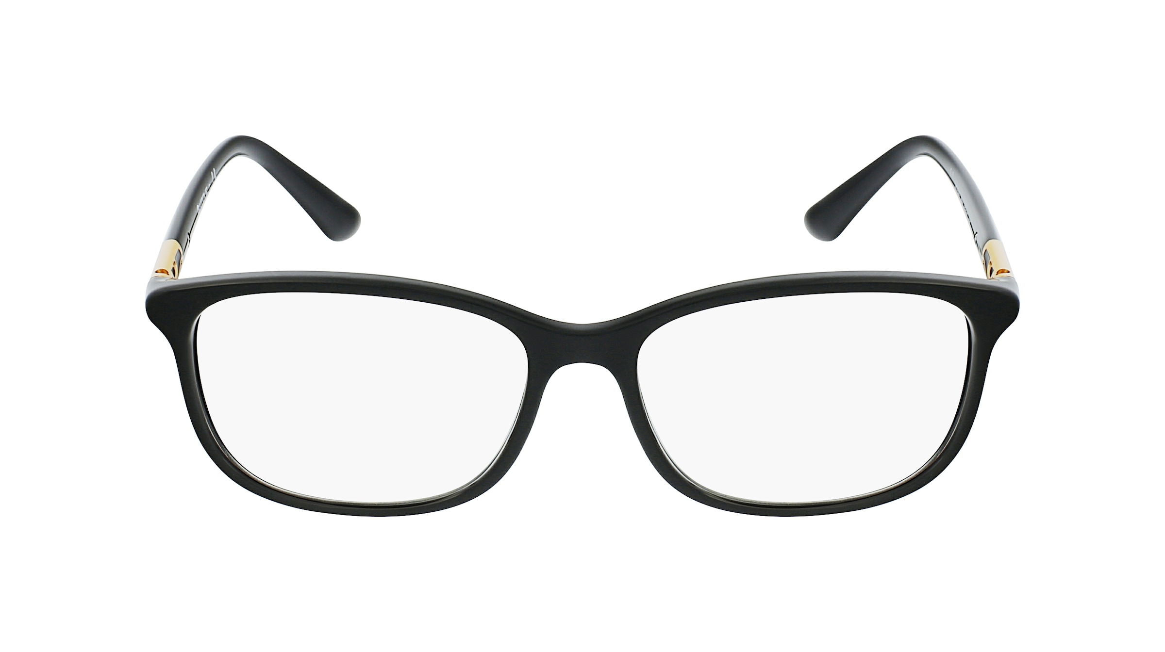 Vogue VO5163 Damen-Brille inkl. Gläser Vollrand Pilot Kunststoff-Gestell 53mm/16mm/140mm, Schwarz