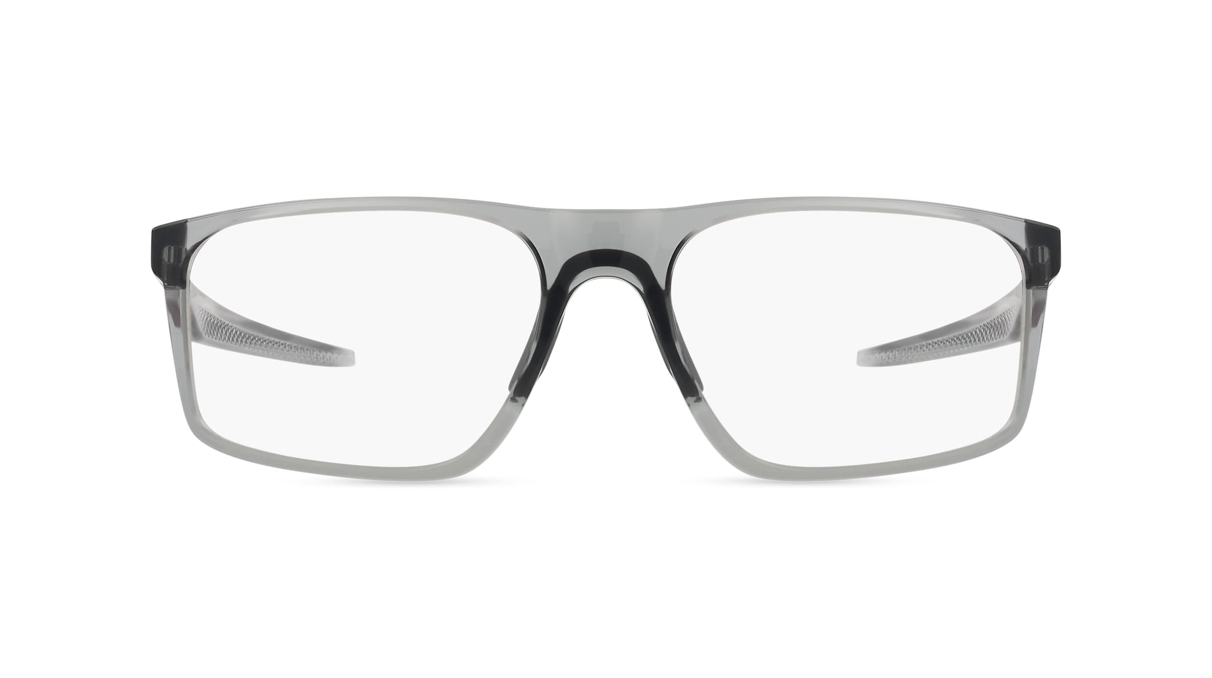 Oakley 0OX8183 BAT FLIP Herren-Brille inkl. Gläser Vollrand Eckig Acetat-Gestell 58mm/18mm/148mm, grau