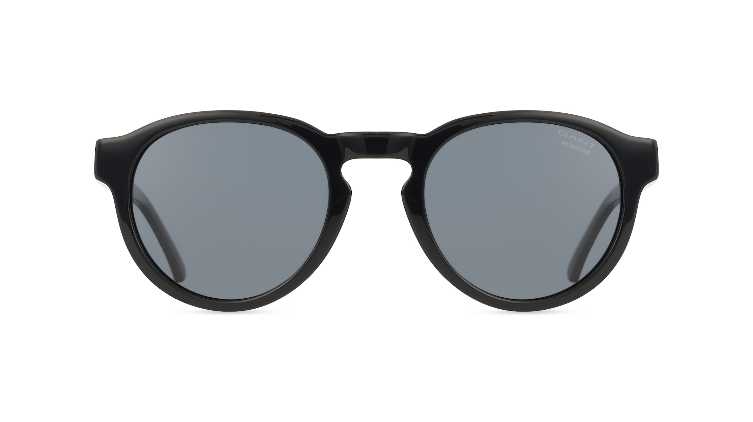 Gant GA7228 Herren-Sonnenbrille Vollrand Rund Acetat-Gestell, schwarz