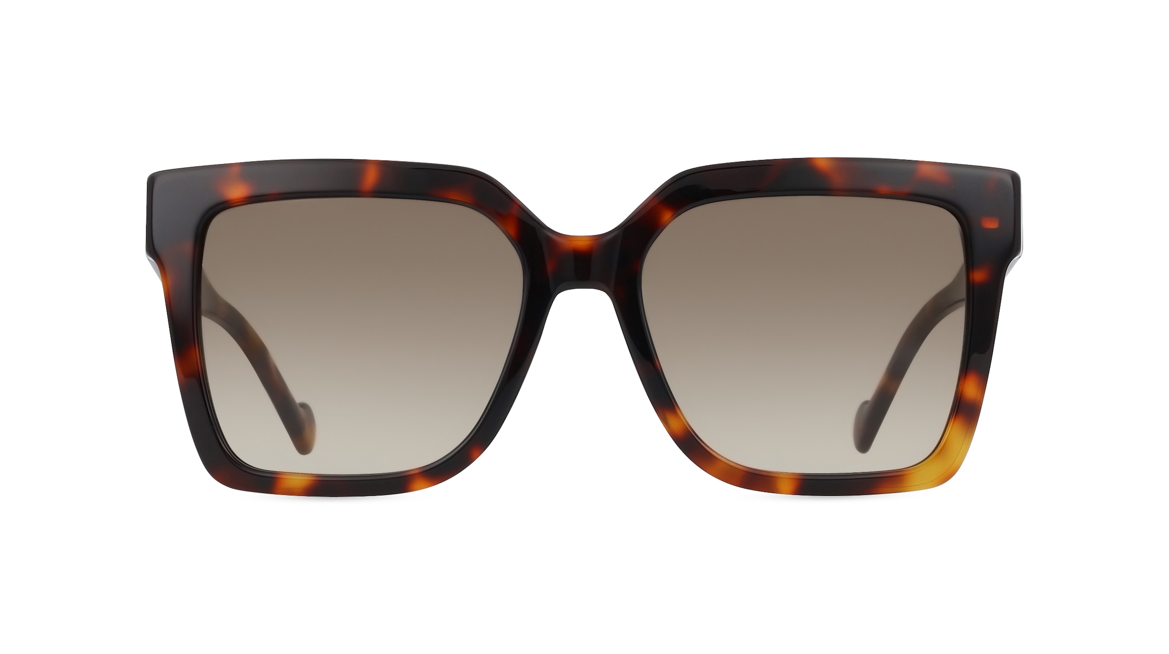 Liu Jo LJ771S Damen-Sonnenbrille Vollrand Eckig Kunststoff-Gestell, braun