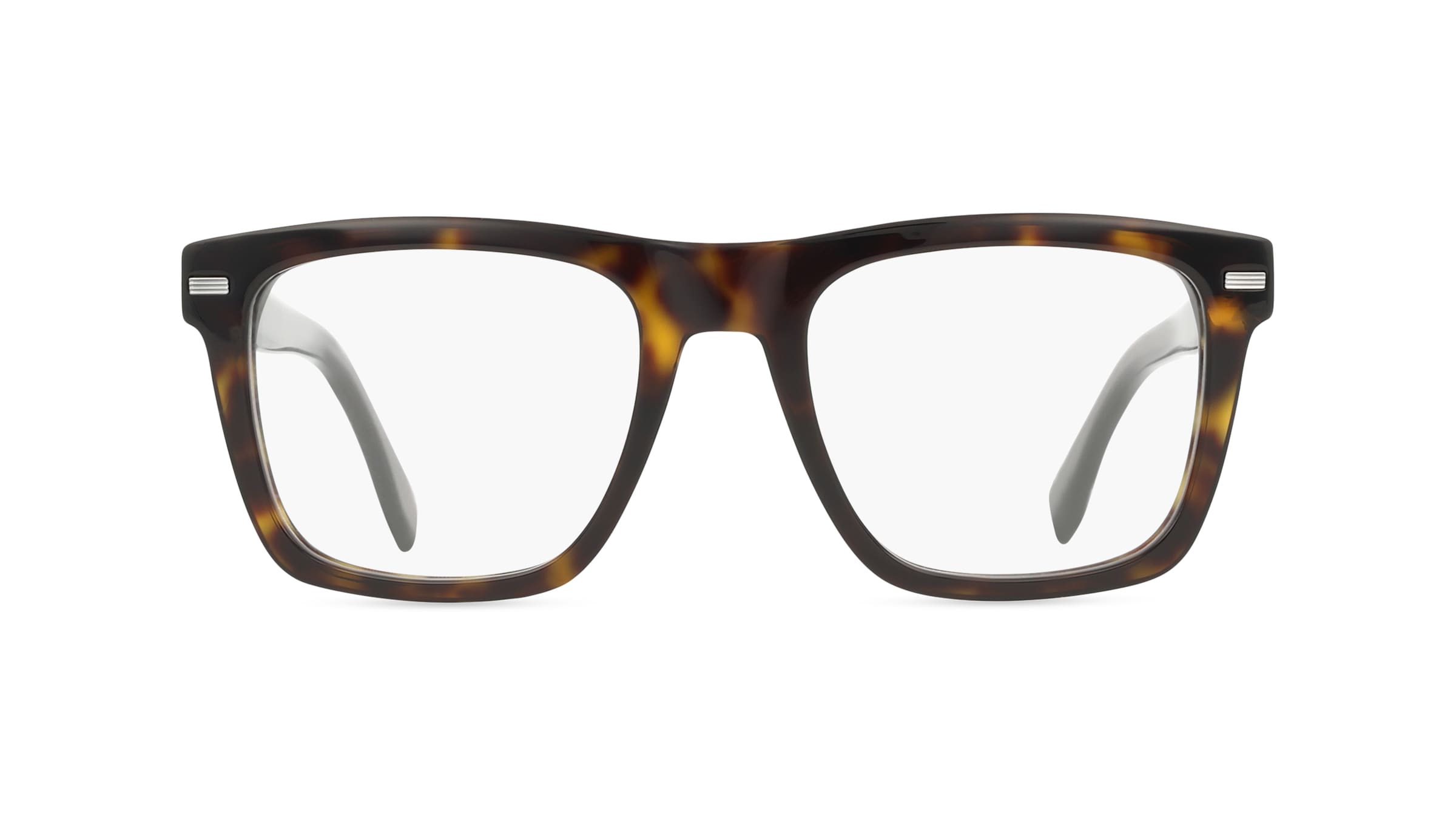 Boss 1445 Herren-Brille inkl. Gläser Vollrand Eckig Acetat-Gestell 52mm/20mm/145mm, Havanna