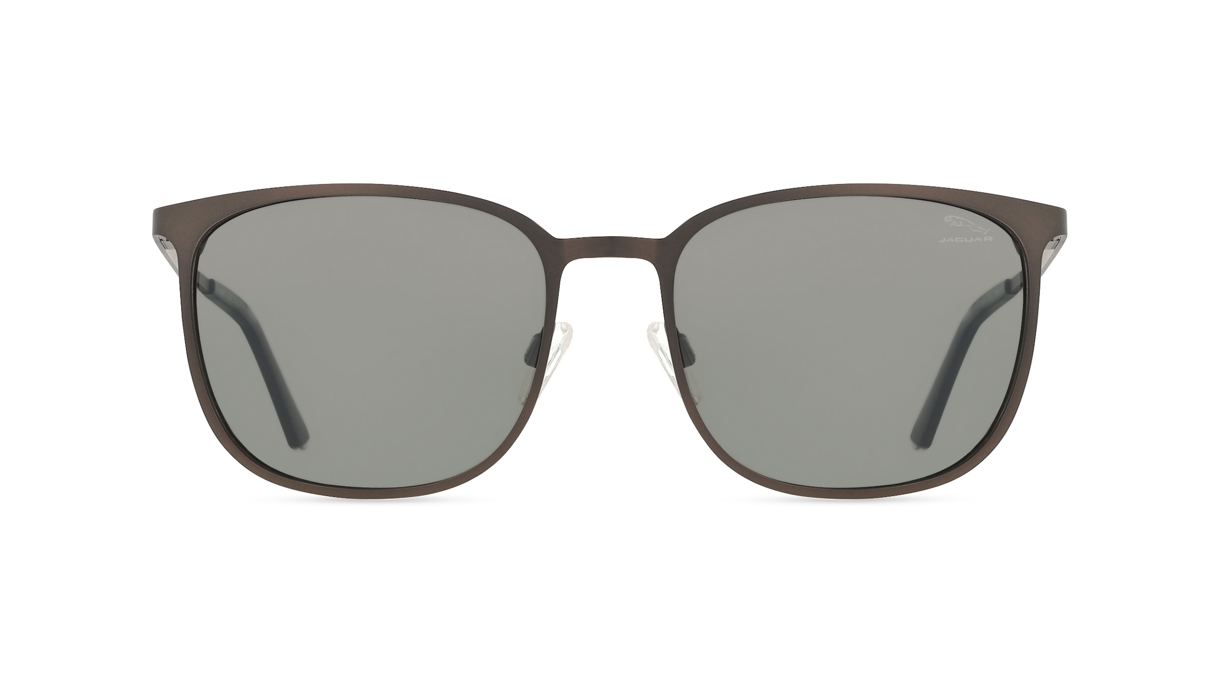 Jaguar J 7505 Herren-Sonnenbrille Vollrand Eckig Edelstahl-Gestell, grau