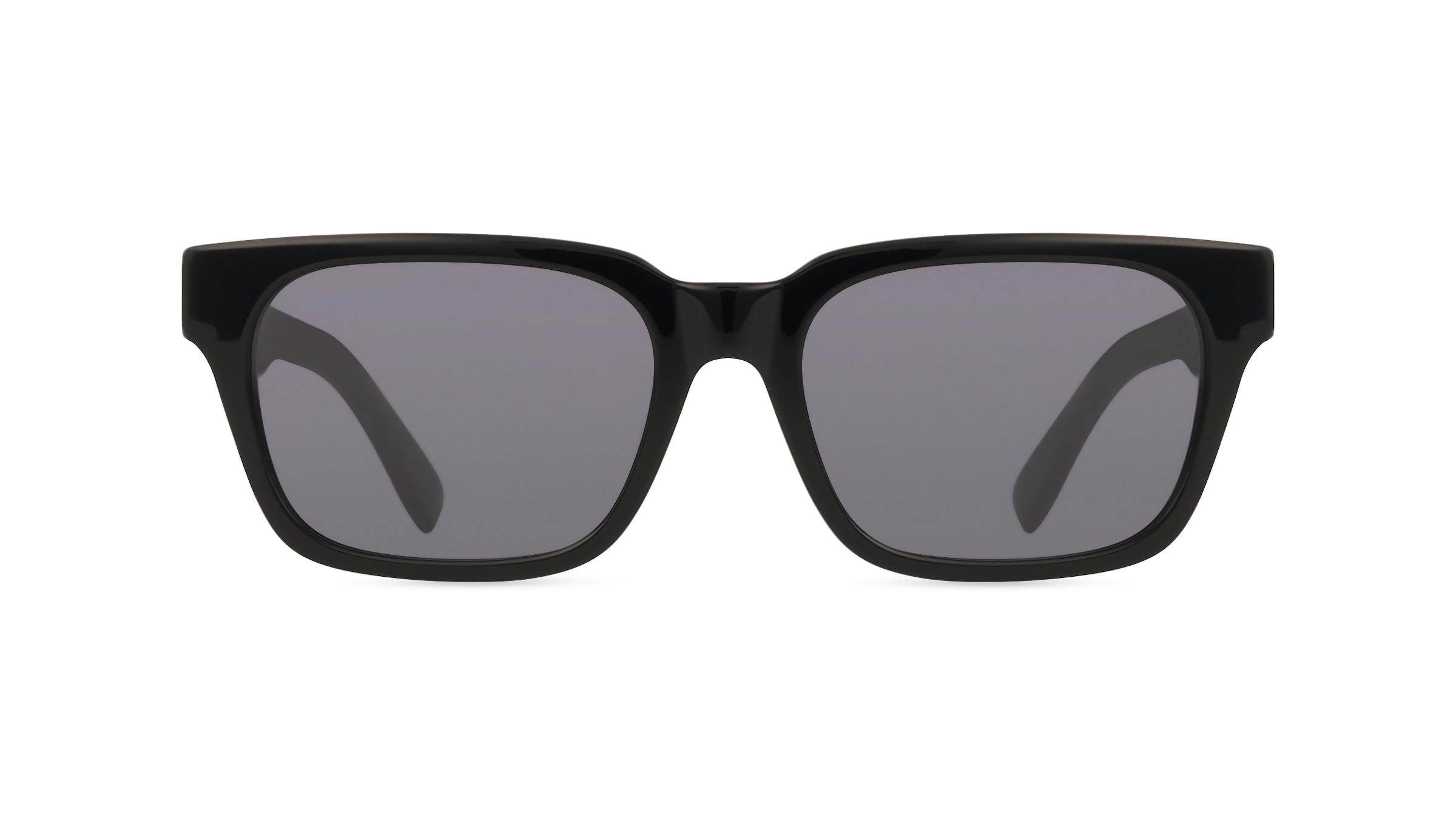 Lacoste L6007S Unisex-Sonnenbrille Vollrand Quadratisch Kunststoff-Gestell, Schwarz