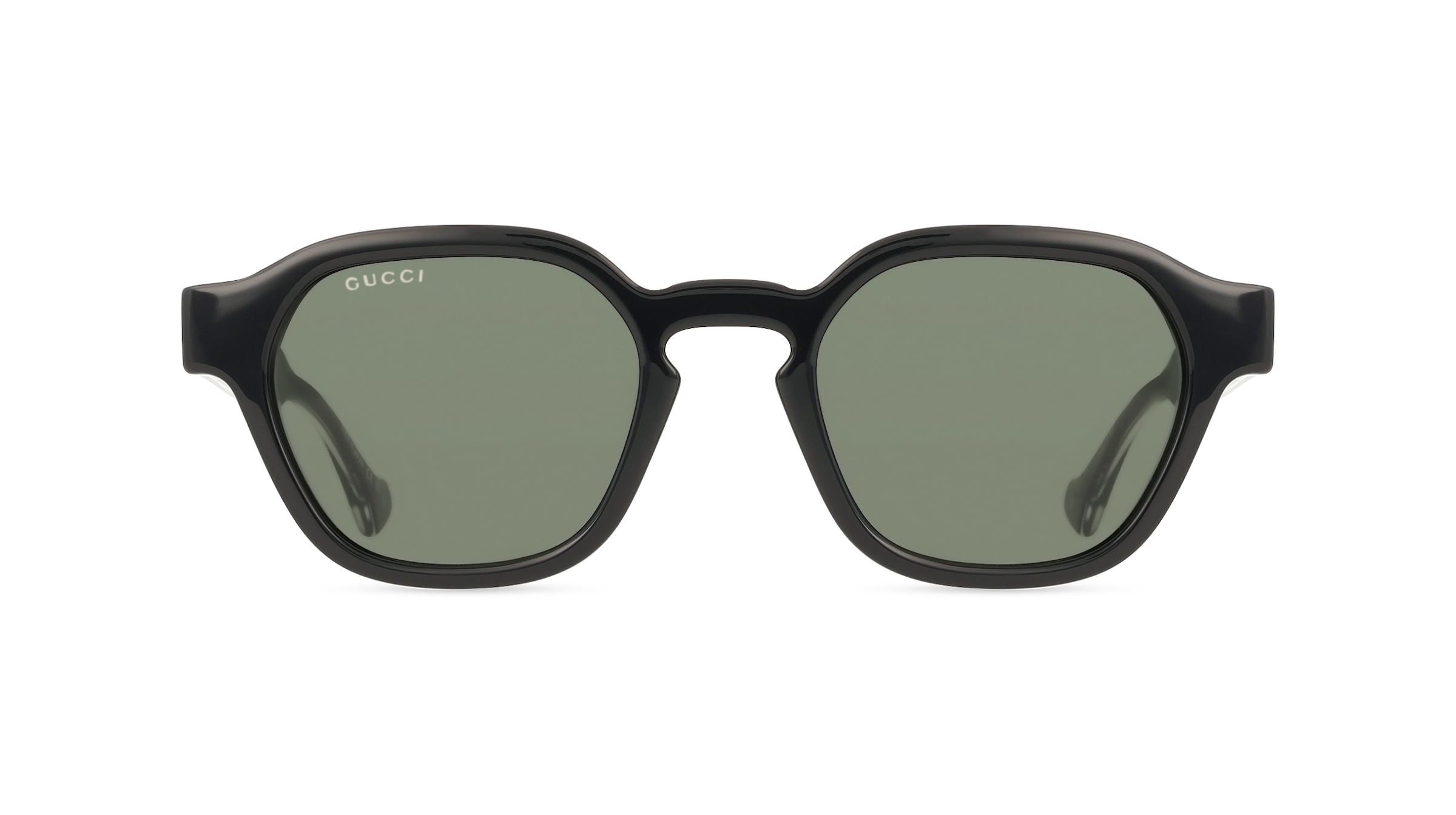 Gucci GG1730S Herren-Sonnenbrille Vollrand Panto Kunststoff-Gestell, schwarz