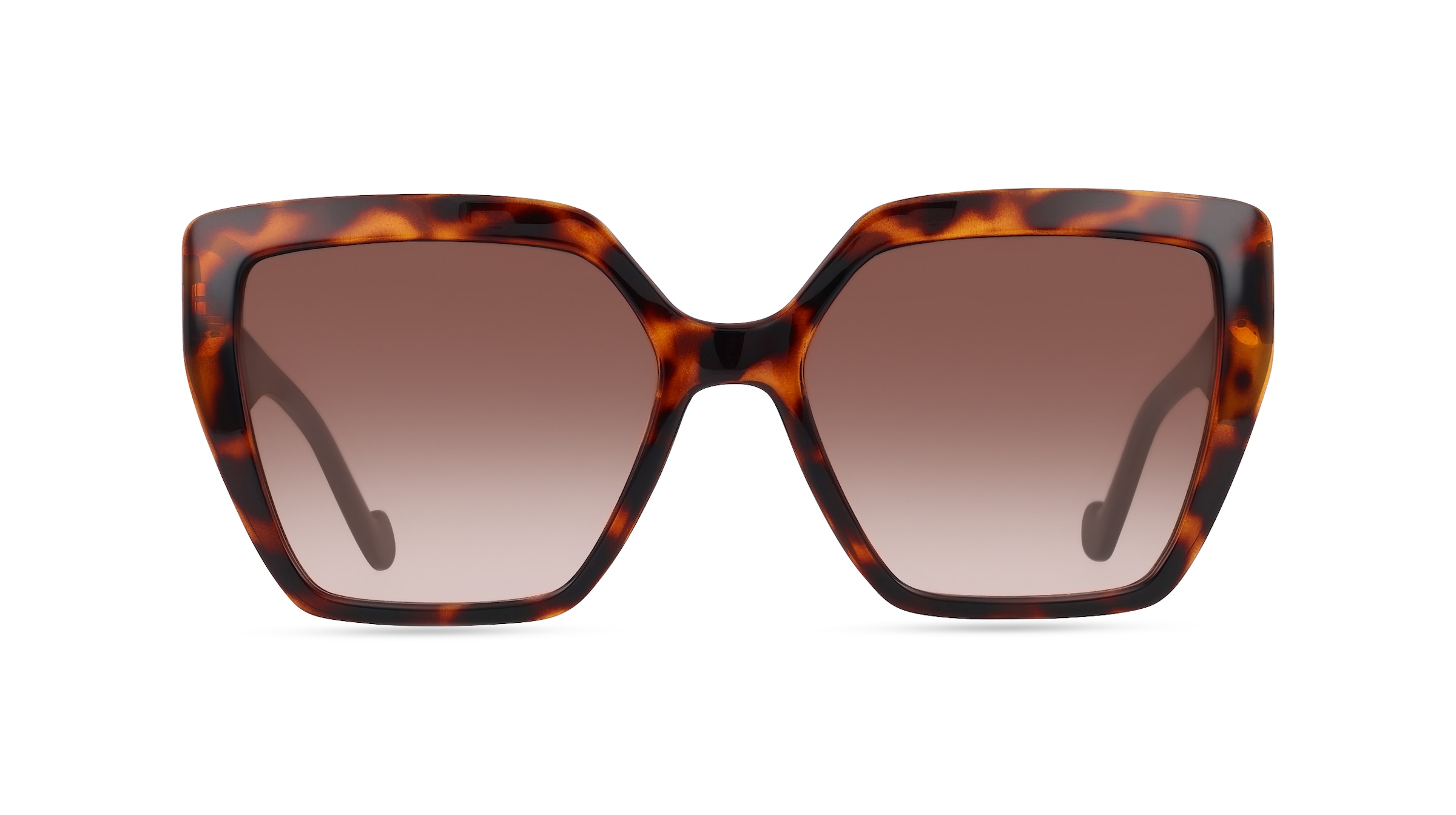 Liu Jo LJ757S Damen-Sonnenbrille Vollrand Butterfly Kunststoff-Gestell, braun