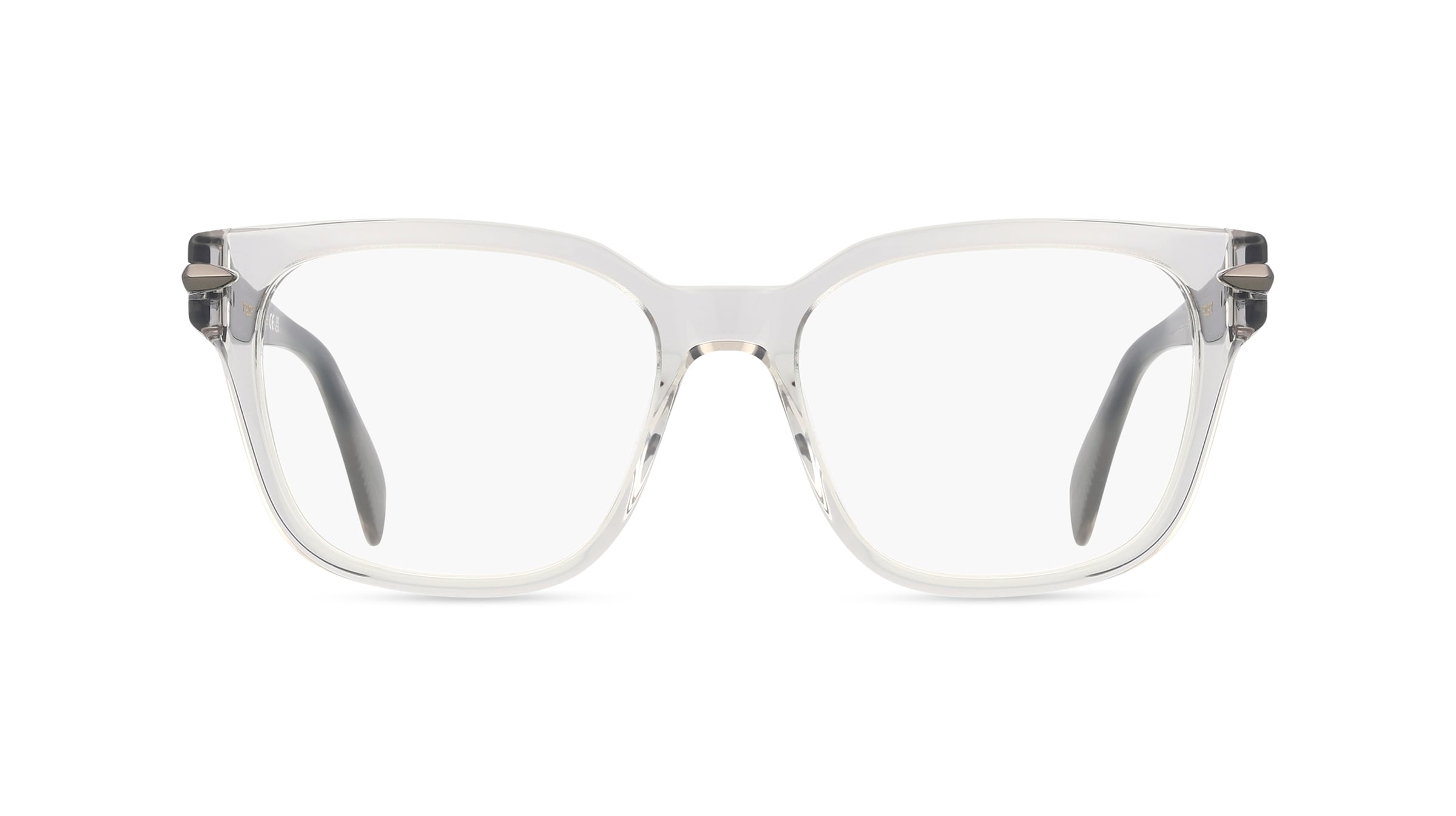 Rag & Bone RNB3070/G Damen-Brille inkl. Gläser Vollrand Eckig Acetat-Gestell 55mm/17mm/140mm, grau