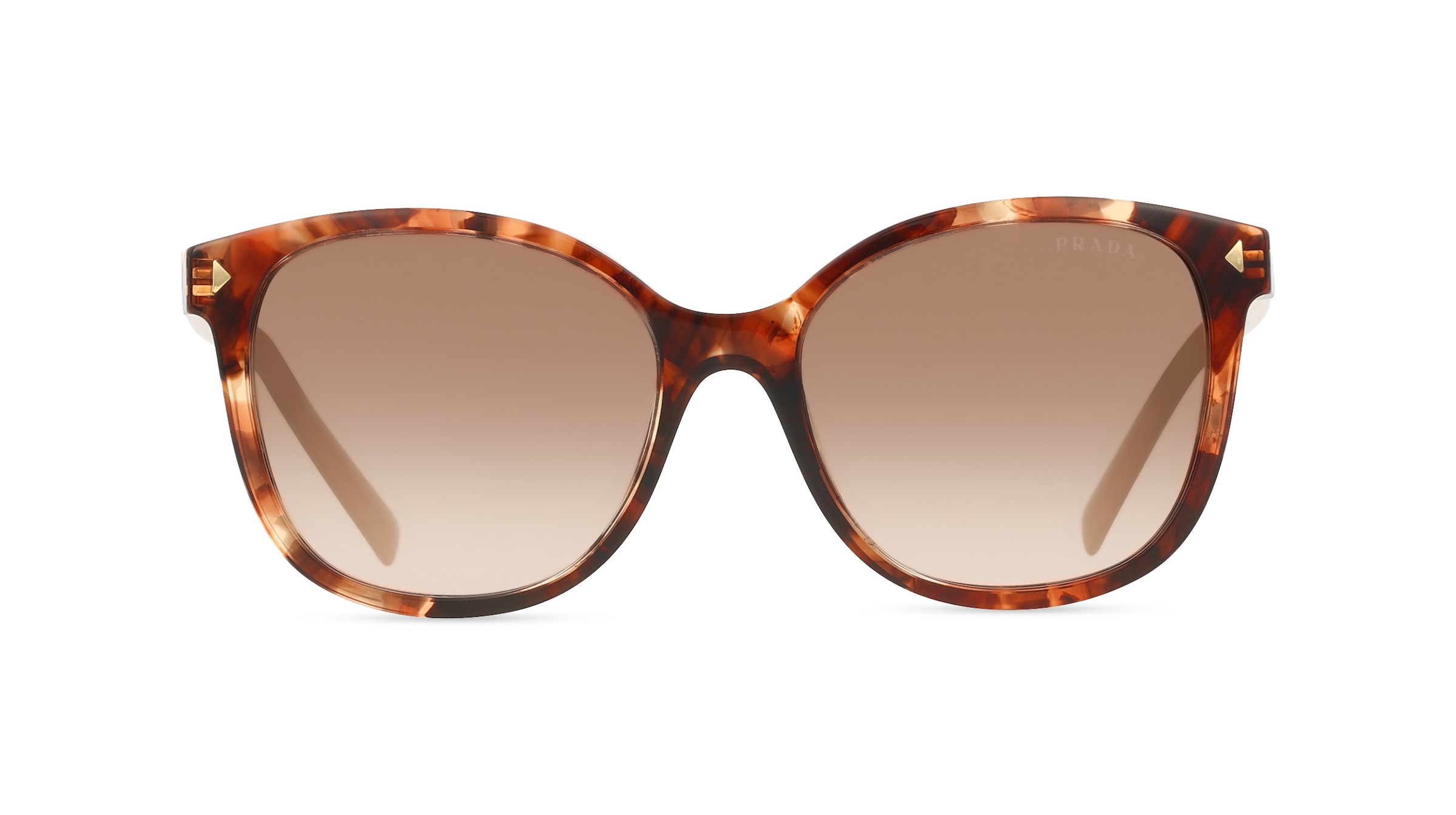 Prada PR22ZS Damen-Sonnenbrille Vollrand Eckig Acetat-Gestell, gelb