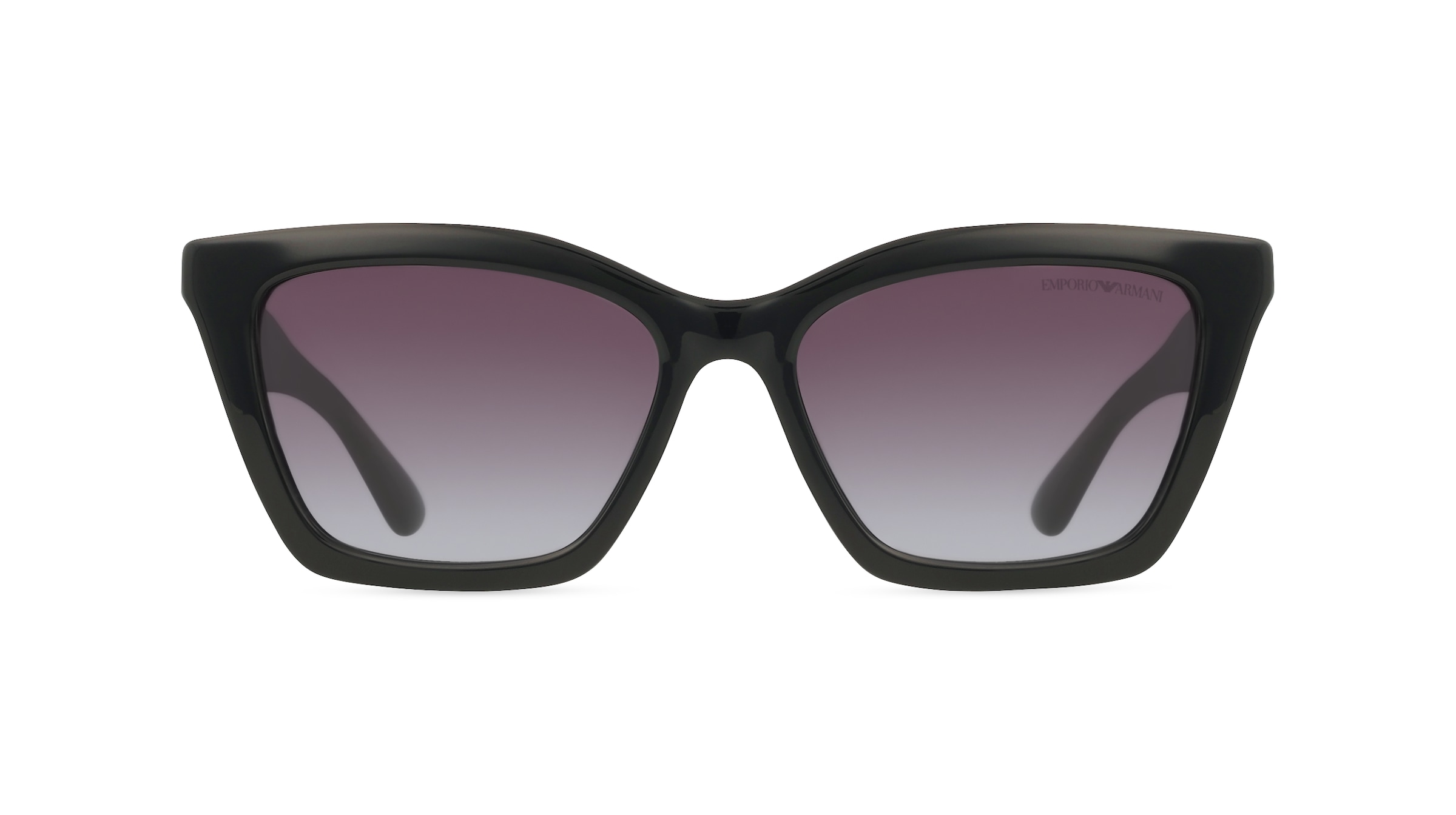 Emporio Armani EA4250U Damen-Sonnenbrille Vollrand Butterfly Acetat-Gestell, schwarz