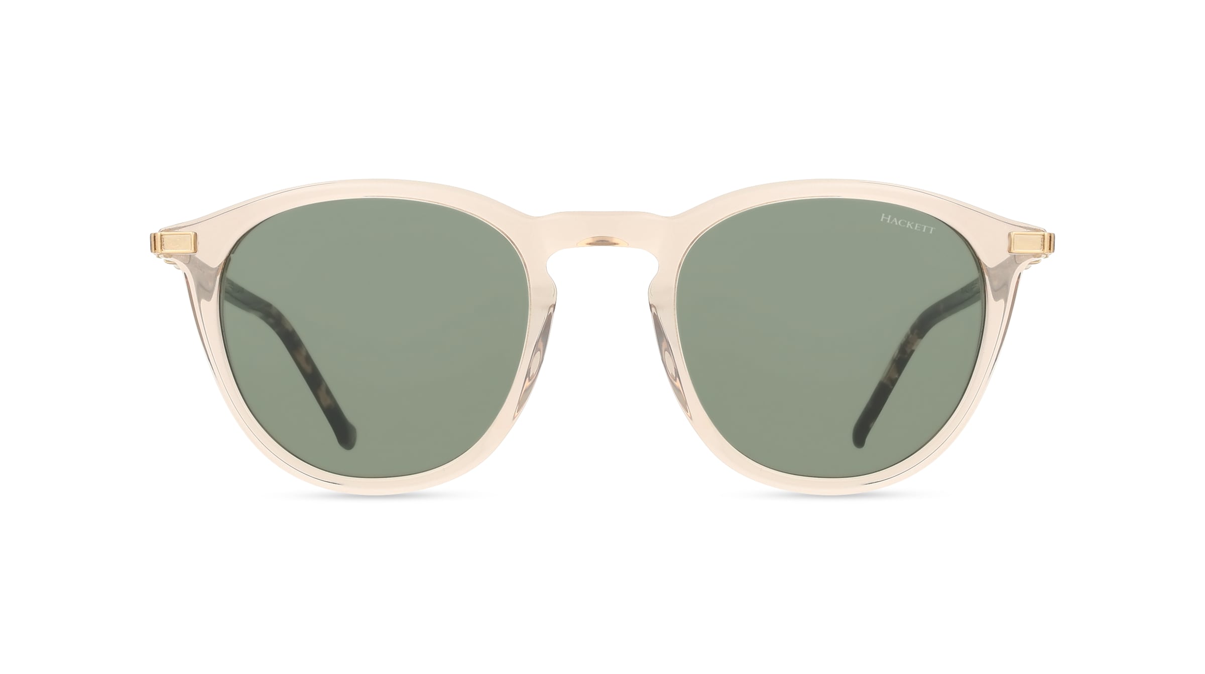 Hackett HE941 Herren-Sonnenbrille Vollrand Rund Acetat-Gestell, Braun