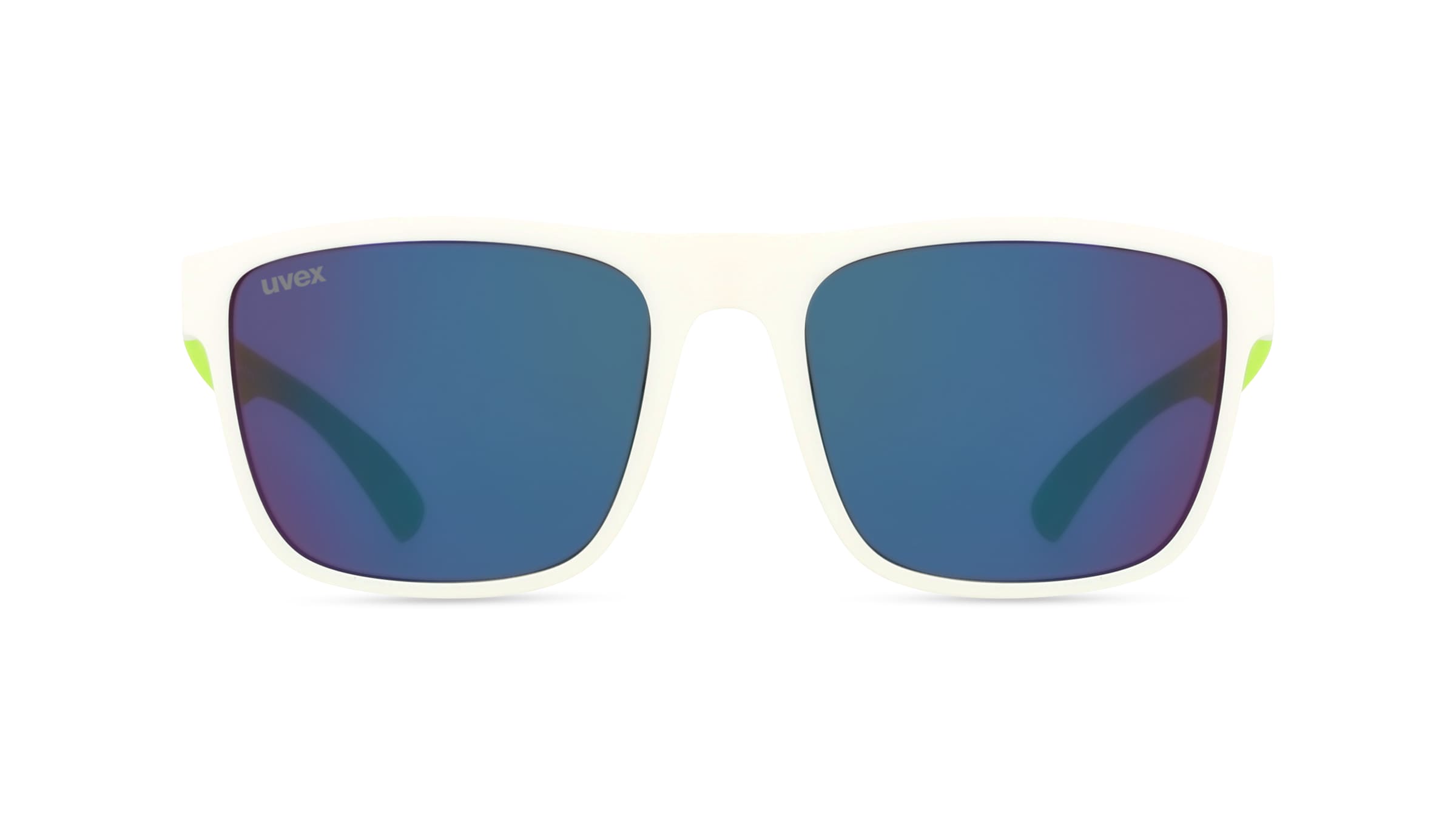Uvex Sports S533077 rookie Unisex-Sonnenbrille Vollrand Eckig Kunststoff-Gestell, weiß