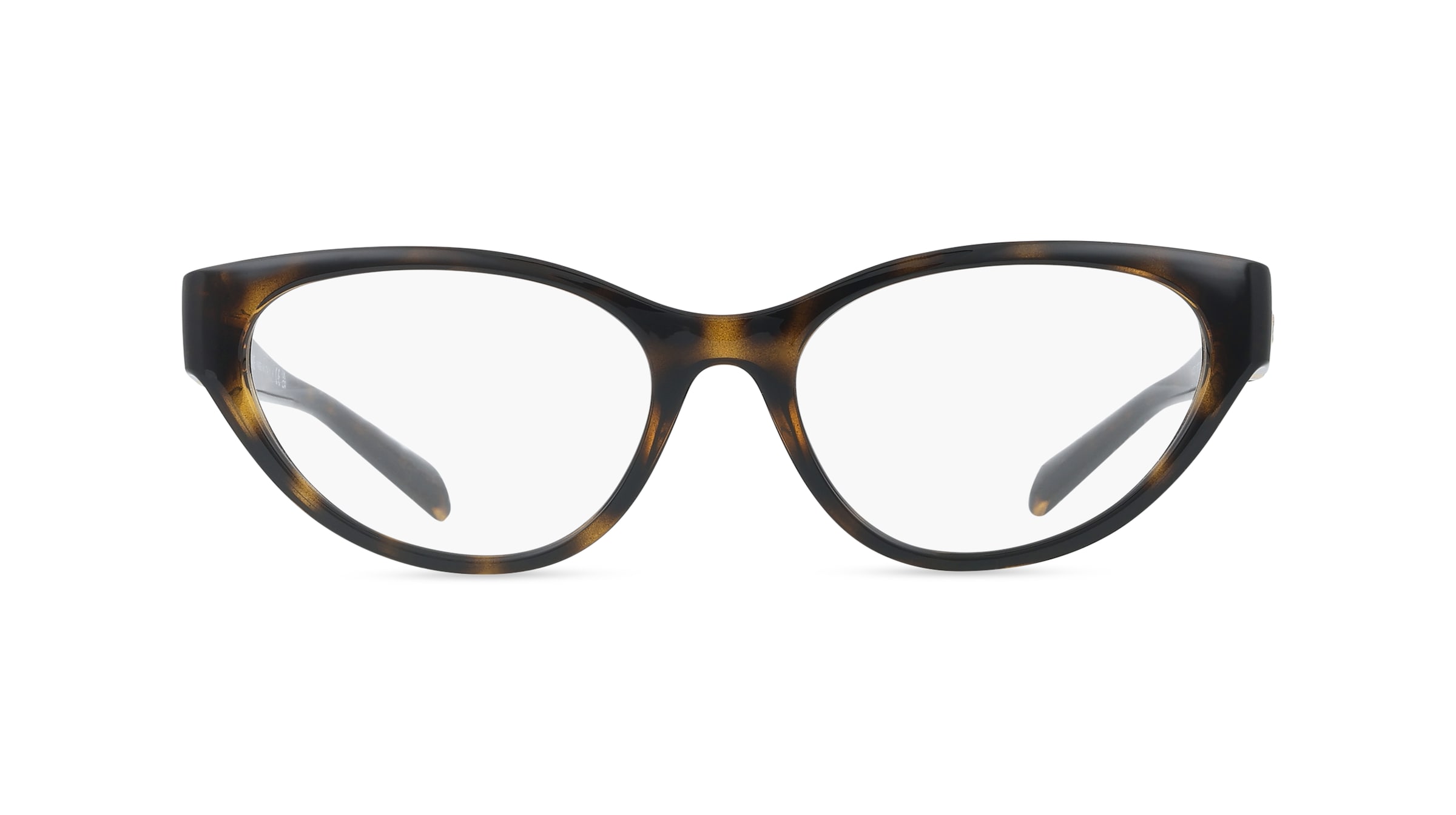 Versace VE3372U Damen-Brille inkl. Gläser Vollrand Cat Eye Kunststoff-Gestell 54/17/140, braun