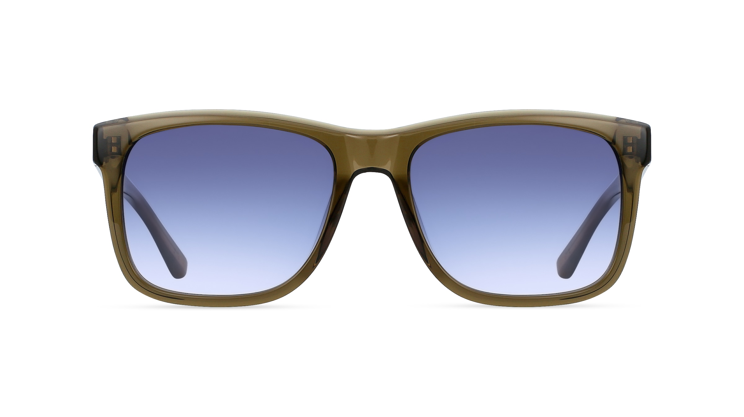 Calvin Klein CK22519S Herren-Sonnenbrille Vollrand Eckig Kunststoff-Gestell, grün