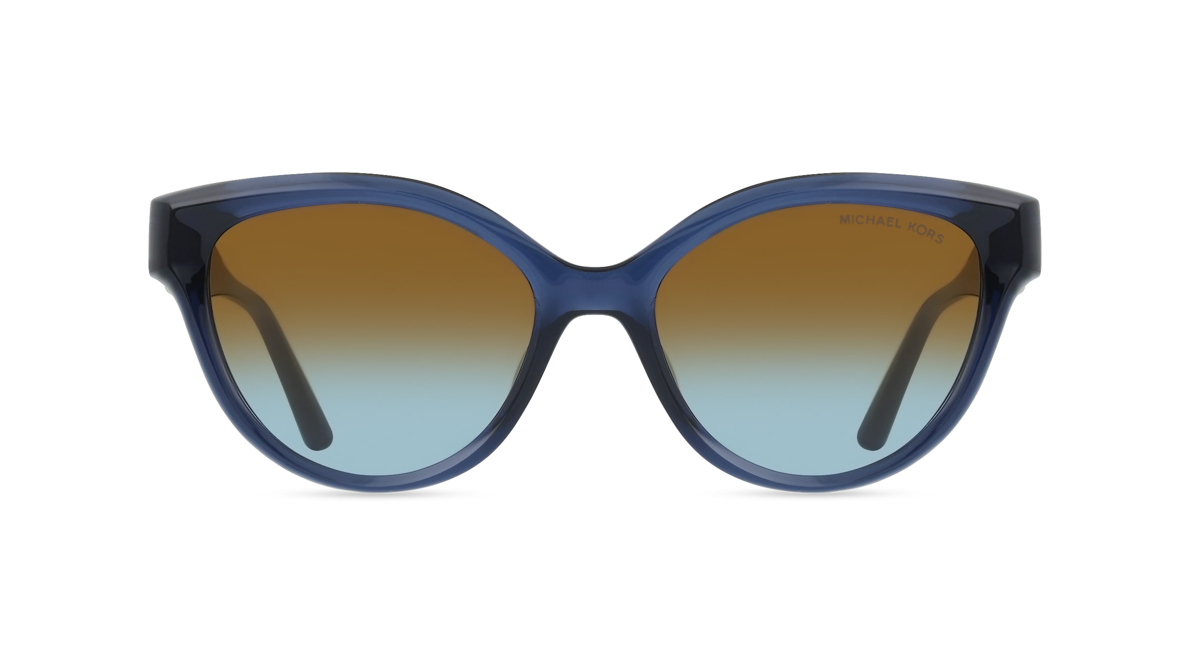 Michael Kors MK2271U NAGOYA Damen-Sonnenbrille Vollrand Cat Eye Kunststoff-Gestell, Blau
