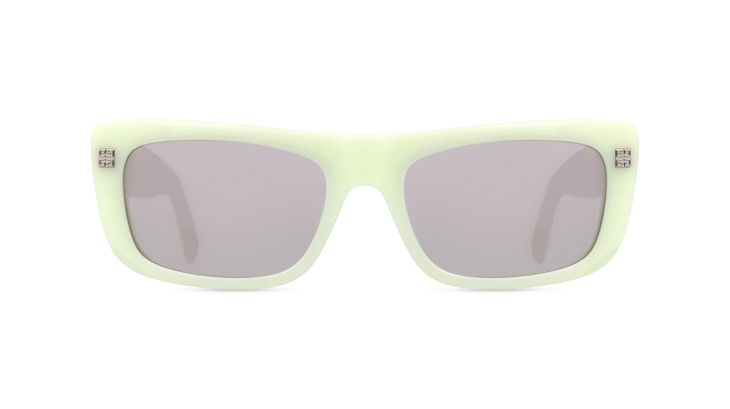 Givenchy GV40047U Unisex-Sonnenbrille Vollrand Eckig Acetat-Gestell, gelb