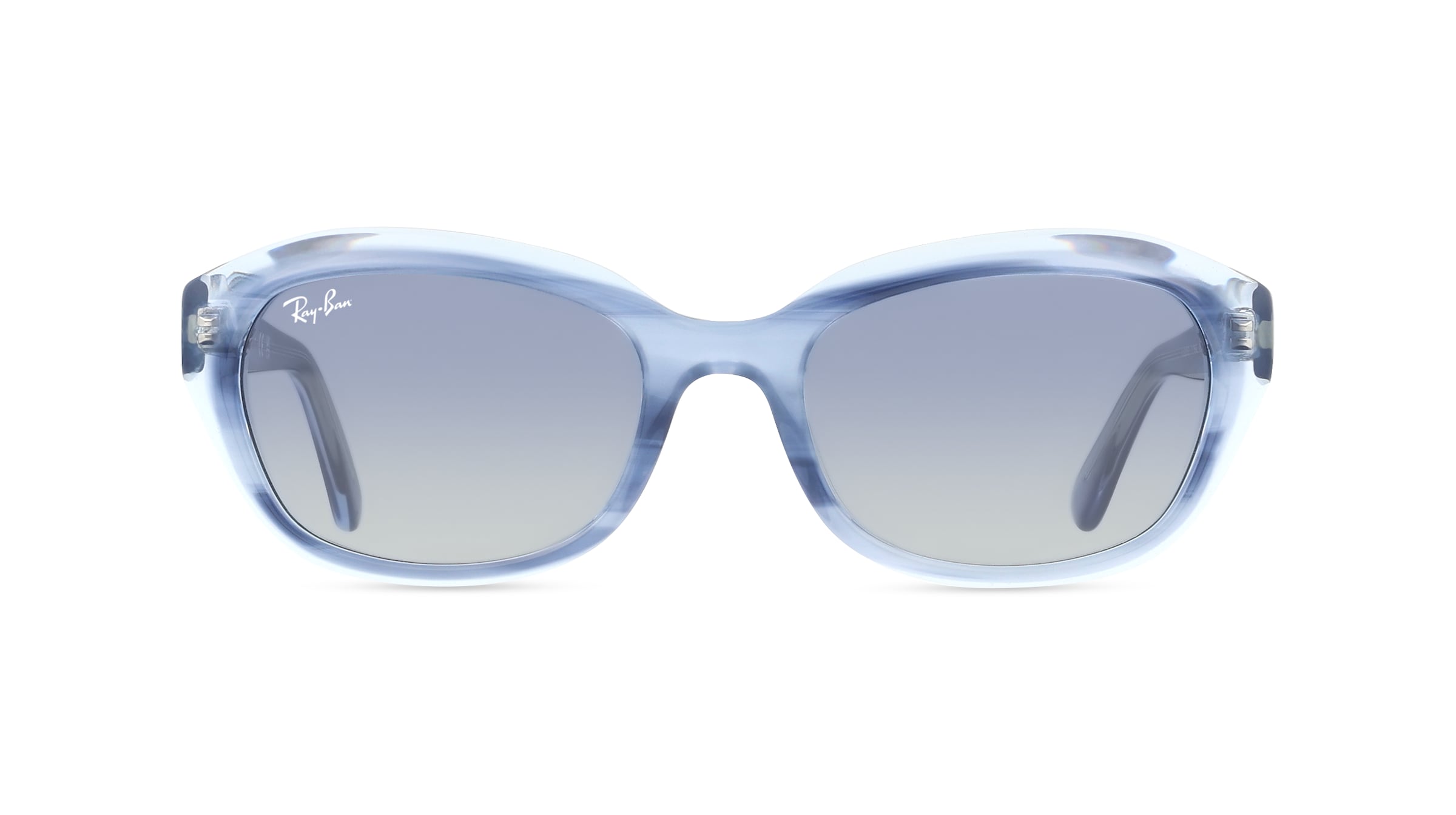 Ray-Ban Junior RJ9081S Kinder-Sonnenbrille Vollrand Eckig Acetat-Gestell, blau