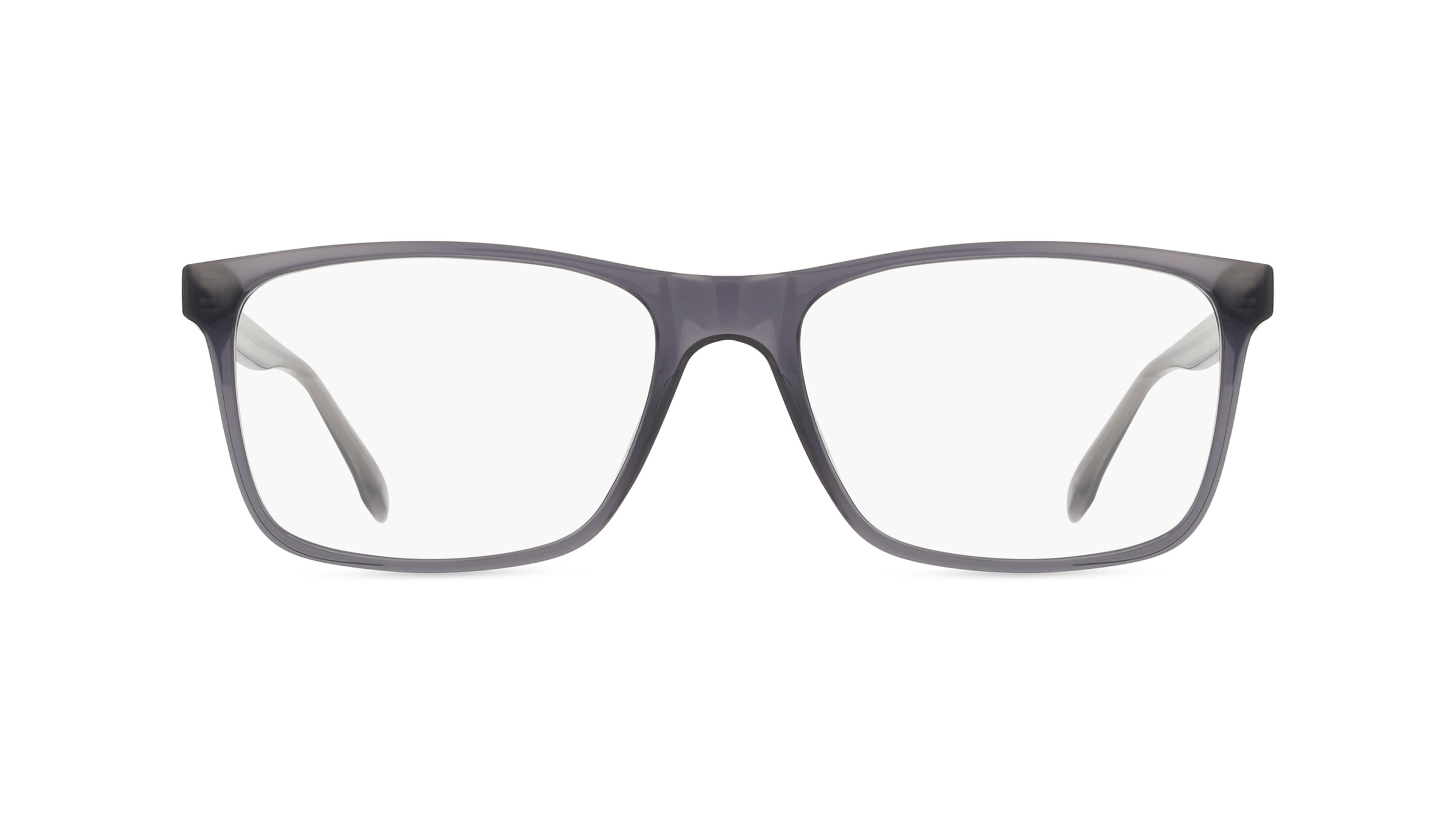 Fielmann ABC 076 CL Herren-Brille inkl. Gläser Vollrand Quadratisch Acetat-Gestell 55/17/145, grau