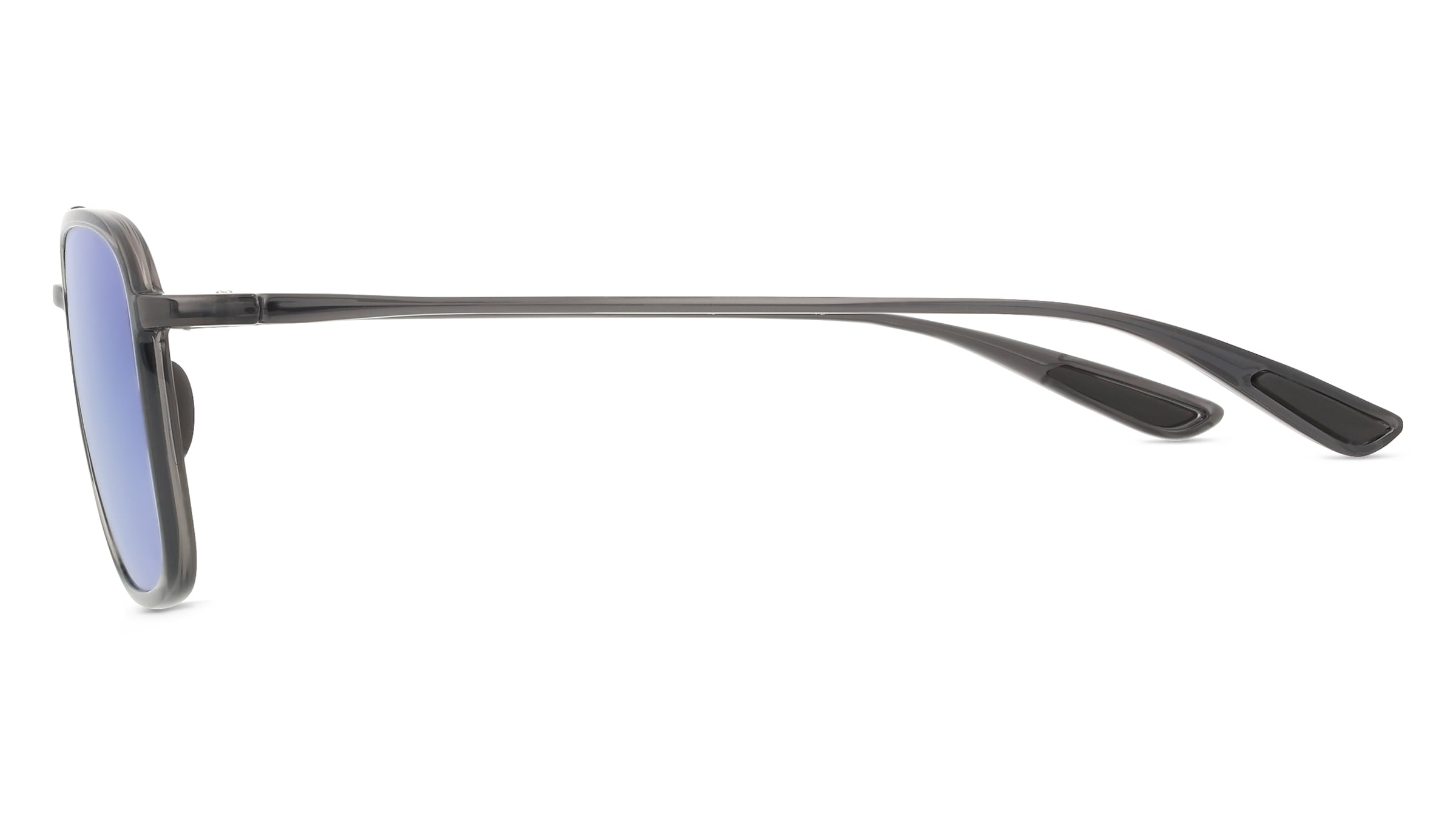 Thumbnail - Maui Jim MJ0447S Keokea Unisex-Sonnenbrille Vollrand Pilot Kunststoff-Gestell, grau