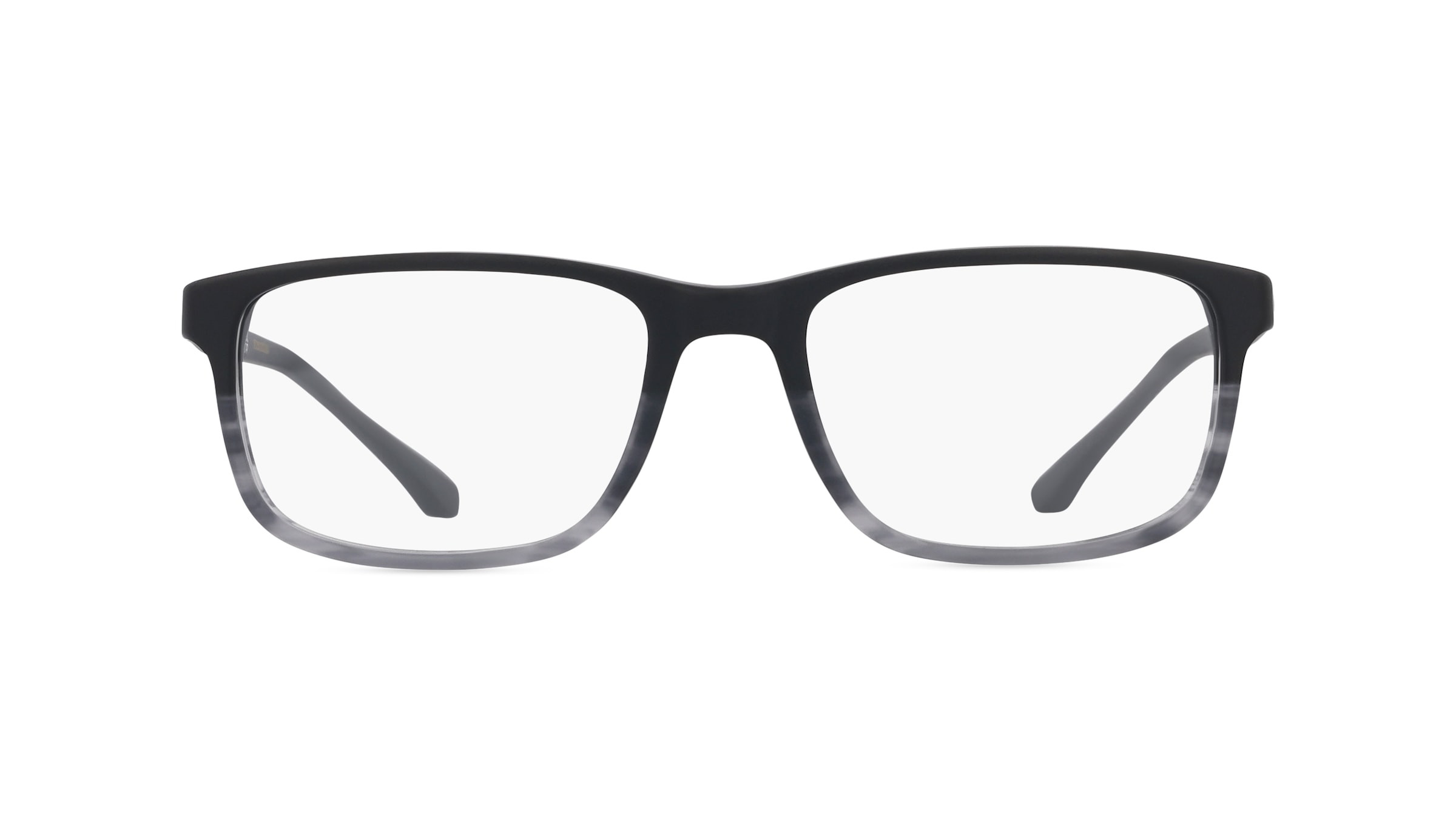 Emporio Armani EA3098 Herren-Brille inkl. Gläser Vollrand Quadratisch Acetat-Gestell 53/18/140, Schwarz