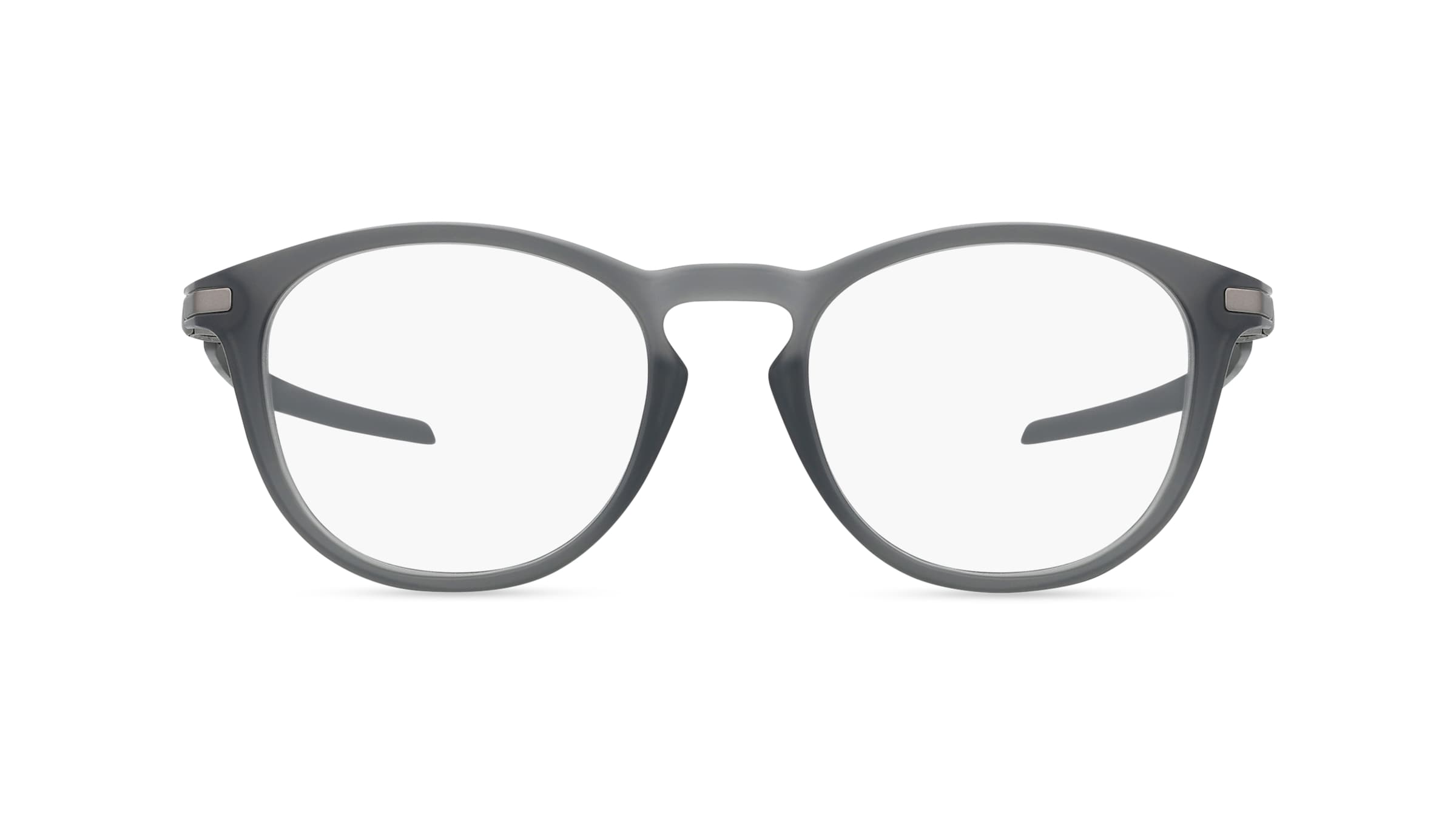 Oakley OX8149 PITCHMAN R CARBON Herren-Brille inkl. Gläser Vollrand Rund Kunststoff-Gestell 50/19/138, Grau