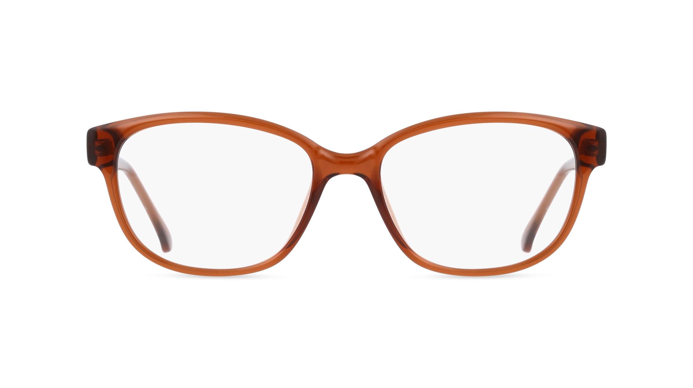 Fielmann MC 588 CL Damen-Brille inkl. Gläser Vollrand Oval Propionat-Gestell 52mm/16mm/135mm, braun