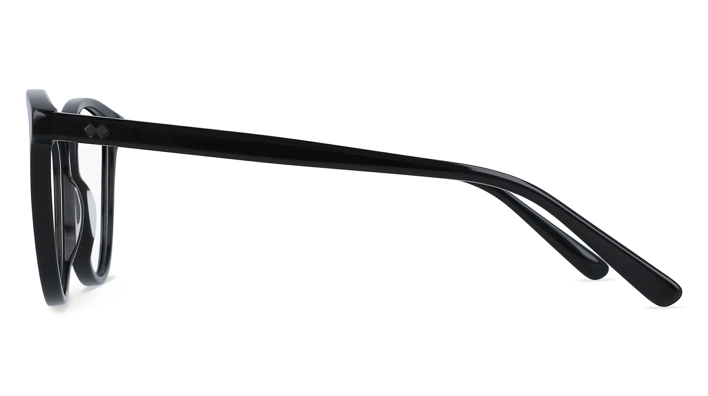 Thumbnail - Fielmann LN 002 CL Damen-Brille inkl. Gläser Vollrand Butterfly Acetat-Gestell 53mm/16mm/135mm, schwarz