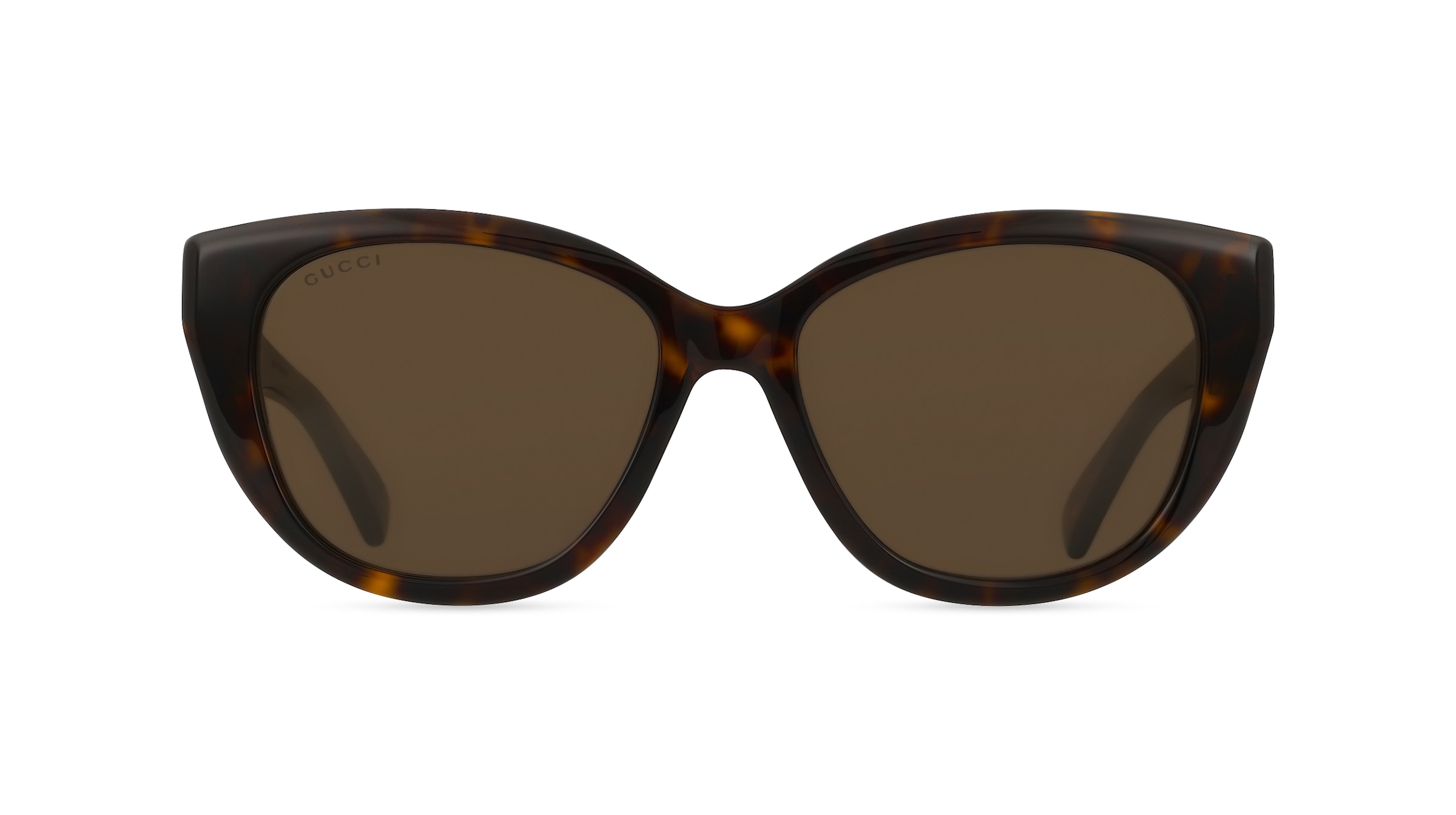 Gucci GG1588S Damen-Sonnenbrille Vollrand Butterfly Recycled Acetat-Gestell, braun