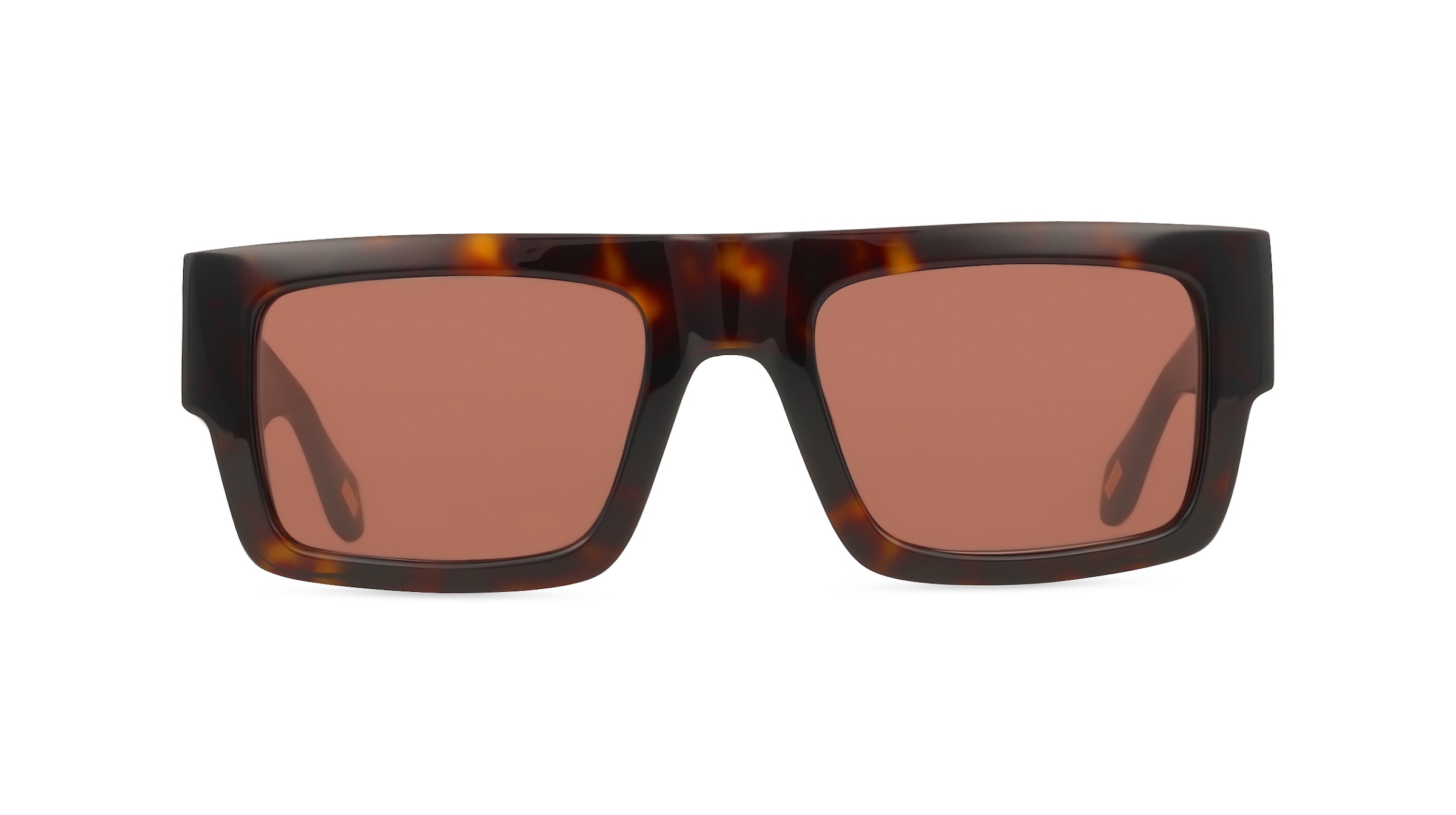 Just Cavalli SJC103 Damen-Sonnenbrille Vollrand Eckig Acetat-Gestell, braun