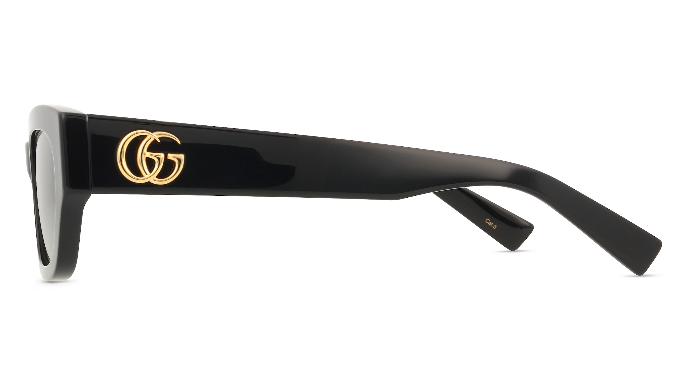 Thumbnail - Gucci GG1954SA Damen-Sonnenbrille Vollrand Cat Eye Acetat-Gestell, schwarz