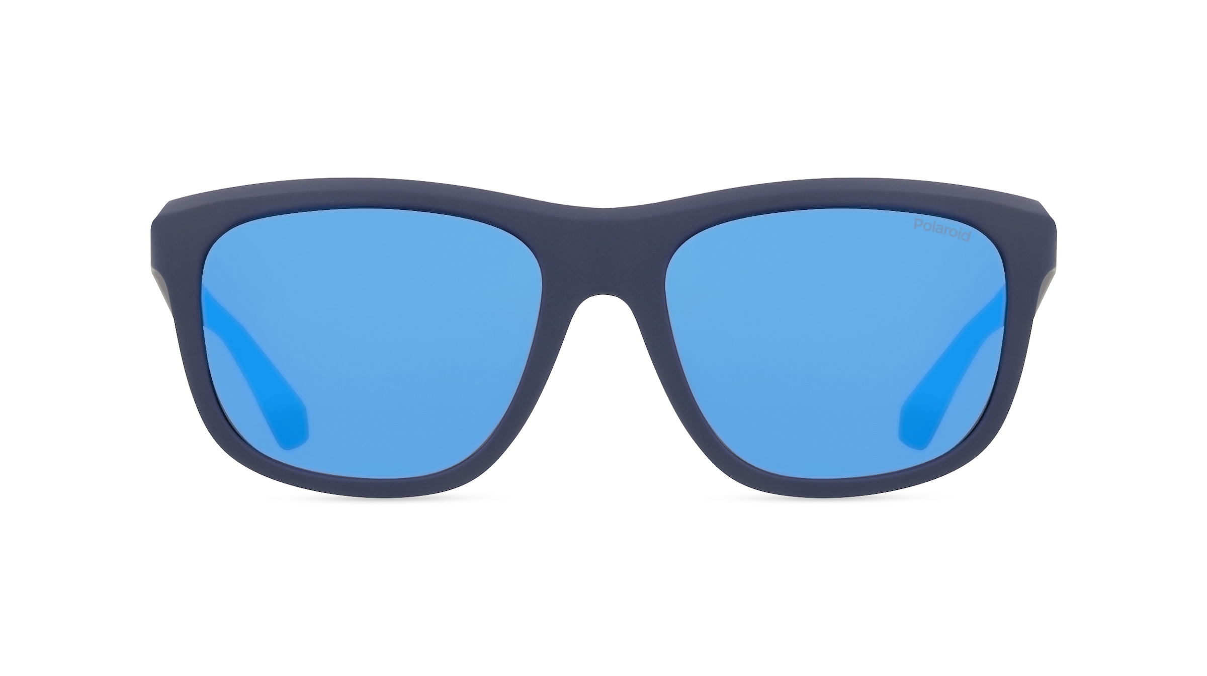 Polaroid PLD 2163/S Unisex-Sonnenbrille Vollrand Rectangular Kunststoff-Gestell, blau