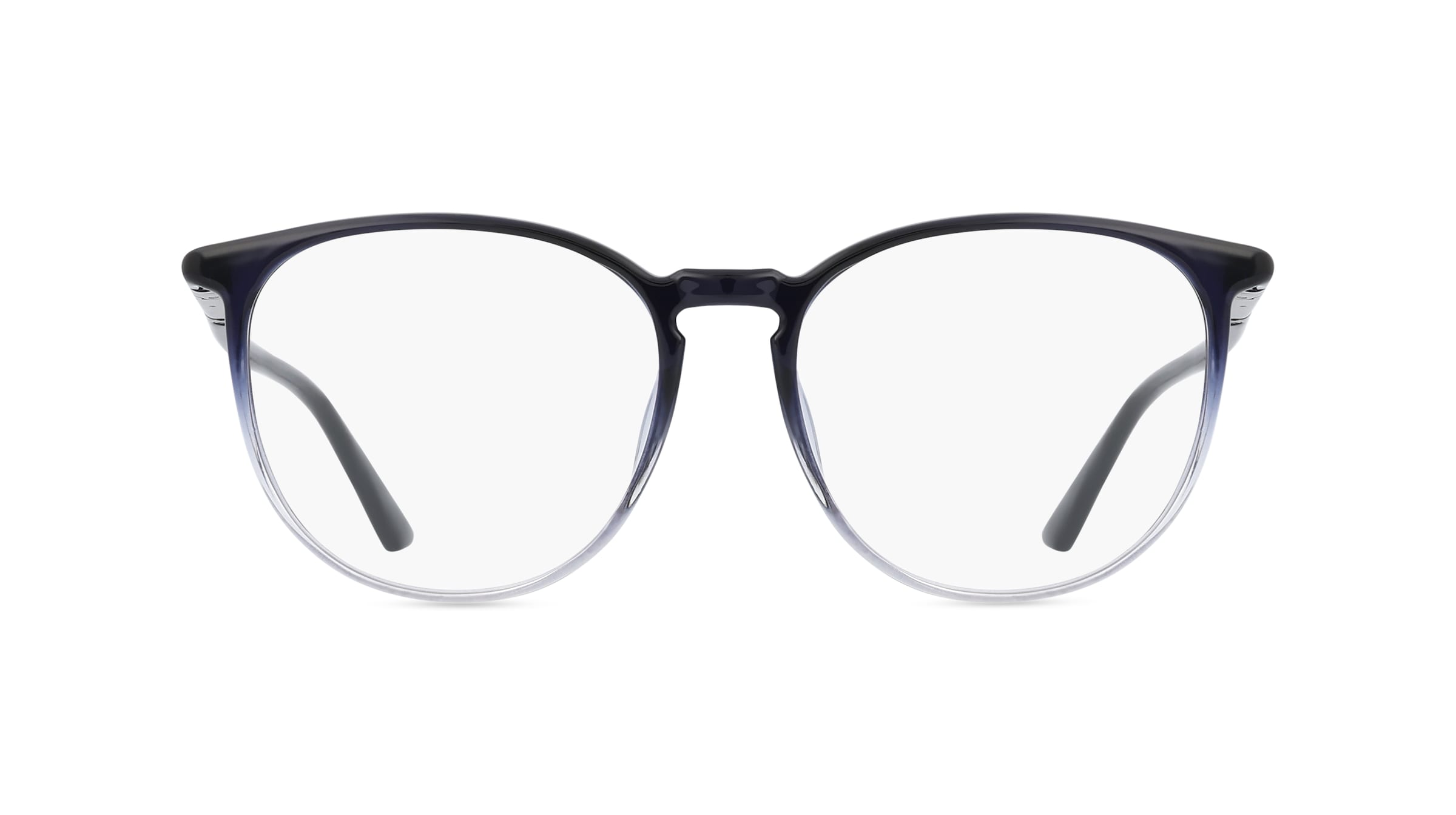 Calvin Klein CK21522 Unisex-Brille inkl. Gläser Vollrand Panto Kunststoff-Gestell 52mm/16mm/140mm, blau