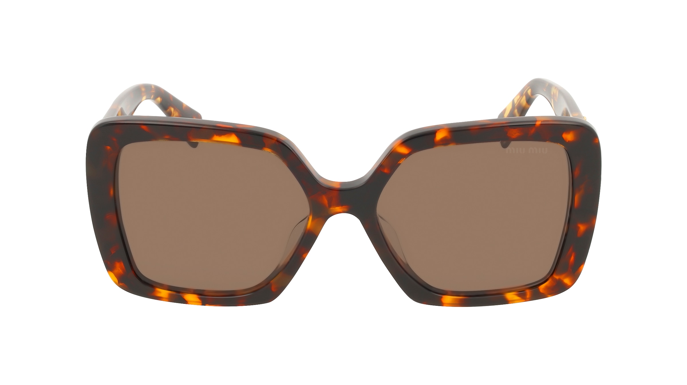 Thumbnail - Miu Miu MU10YS Damen-Sonnenbrille Vollrand Quadratisch Acetat-Gestell, gelb