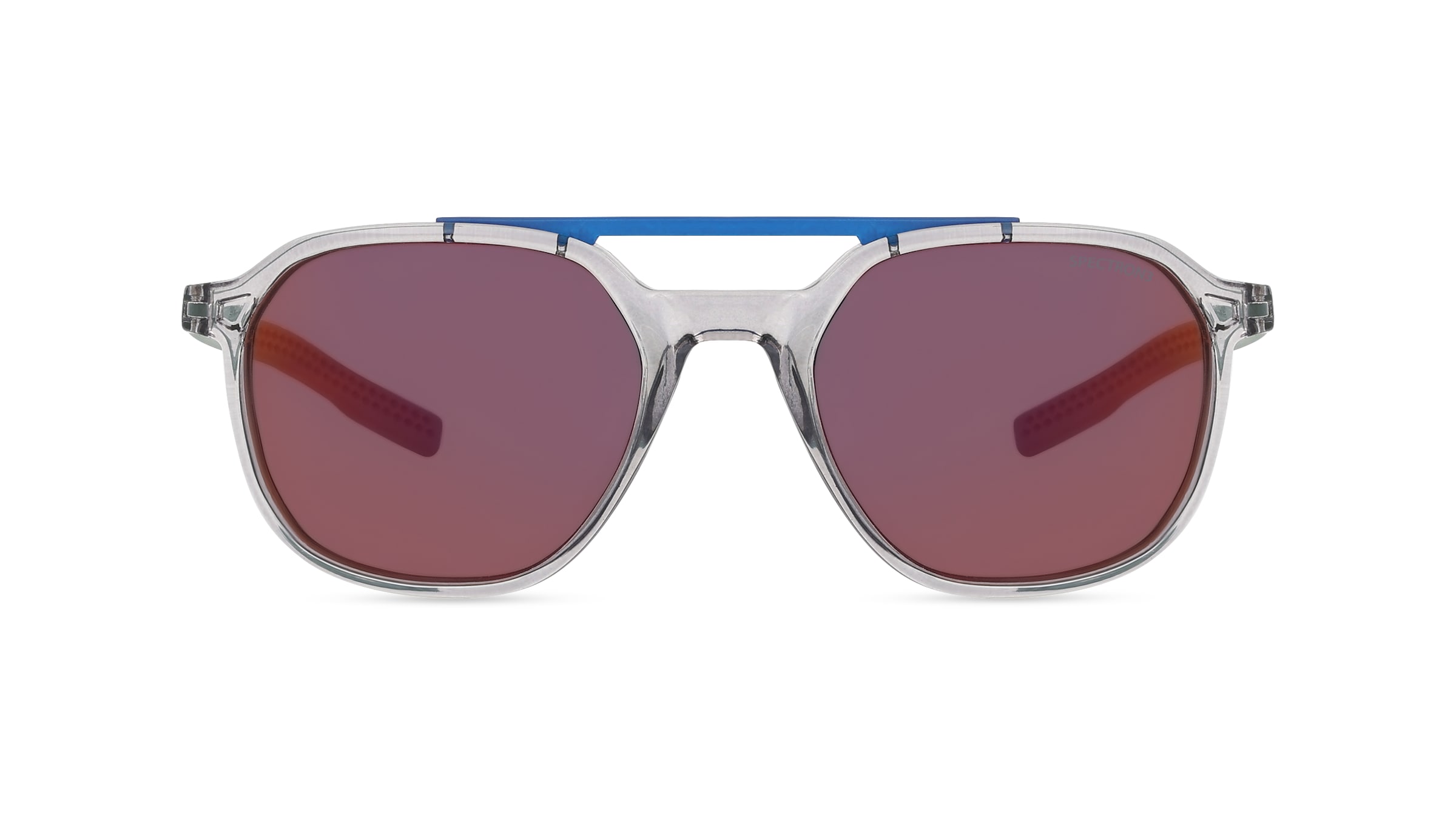 Julbo SLACK Damen-Sonnenbrille Vollrand Rund Kunststoff-Gestell, grau