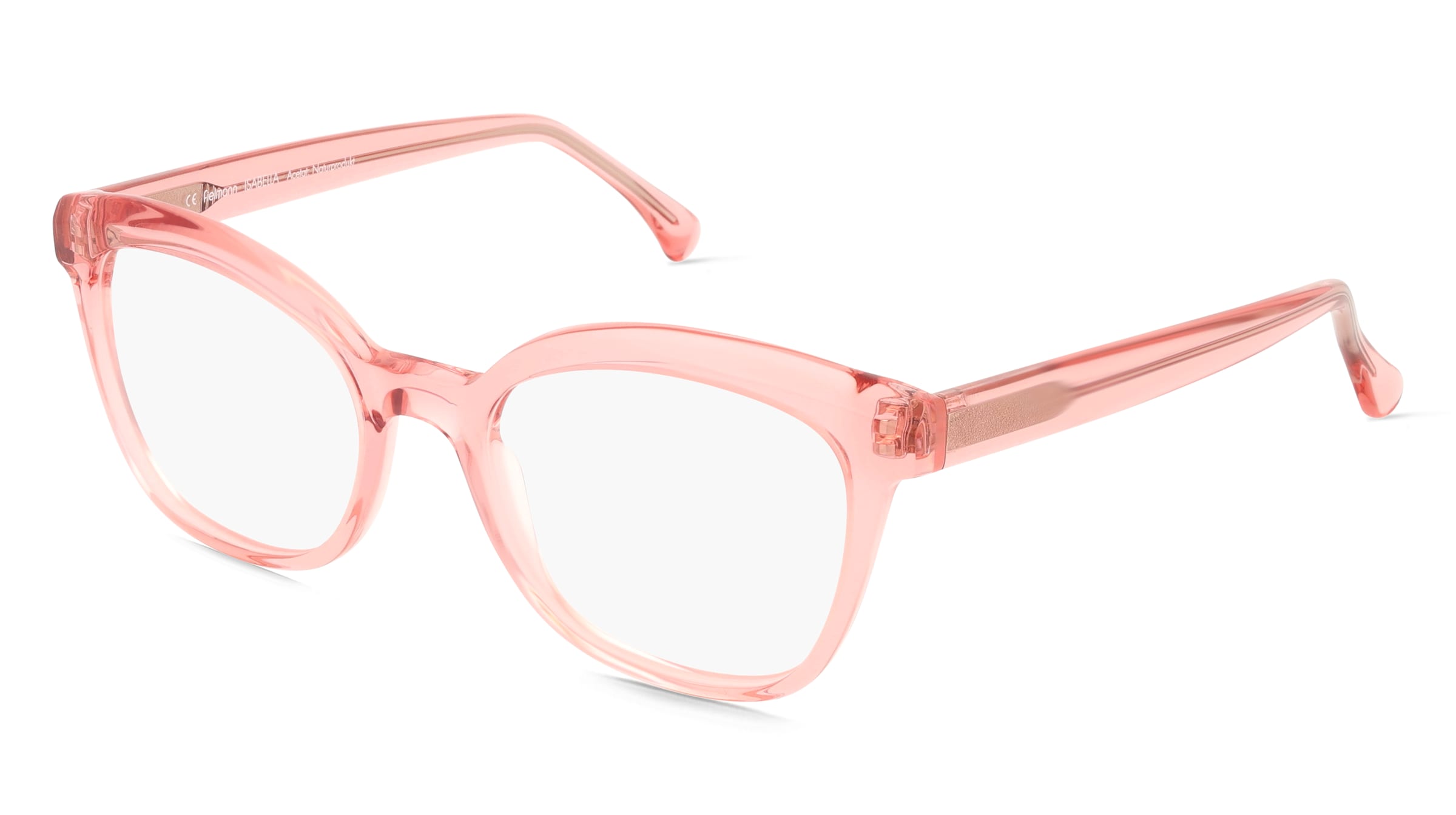Fielmann MC 637 FA ISABELLA Damen-Brille inkl. Gläser Vollrand Butterfly Acetat-Gestell 52/19/145, Pink